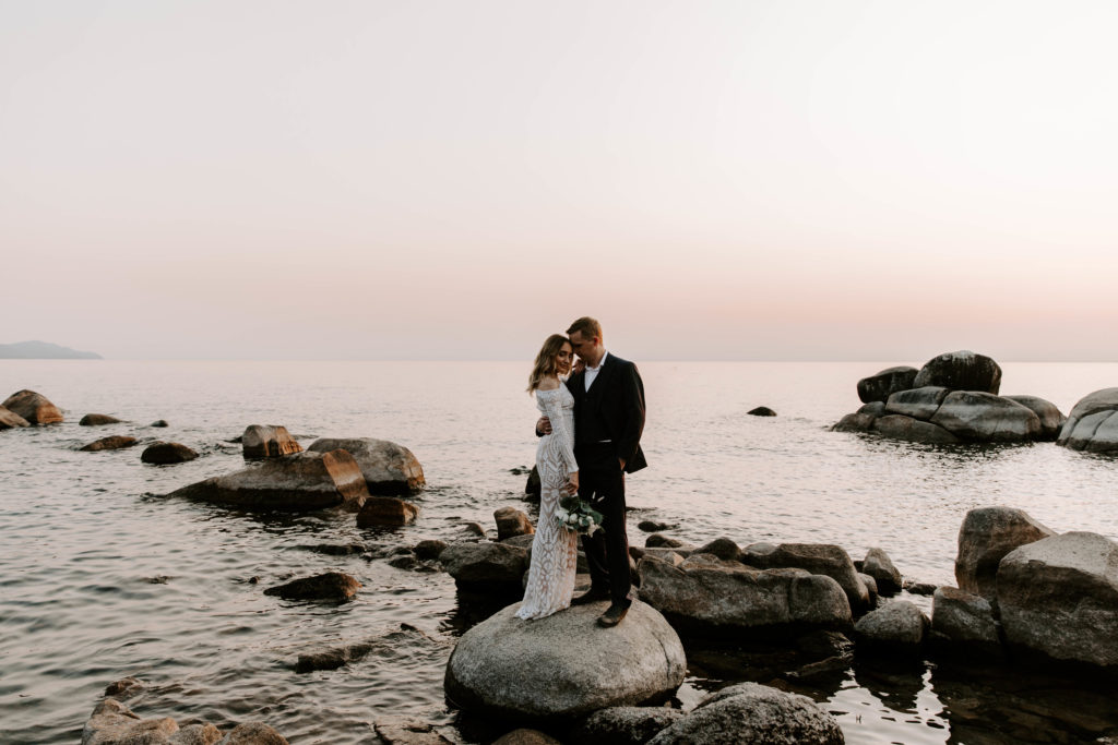 Lake Tahoe Sunset Elopement