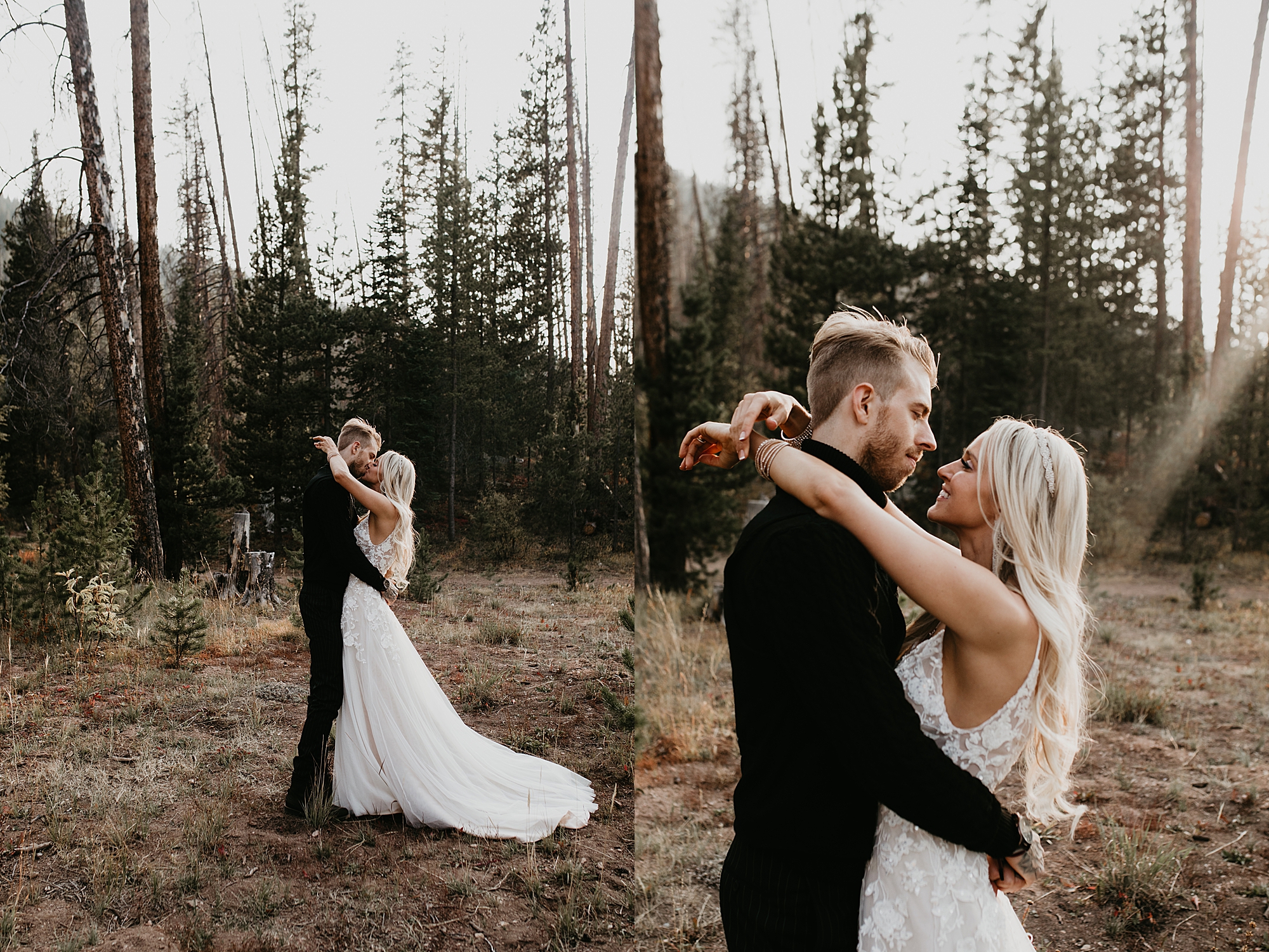 sunset Colorado elopements