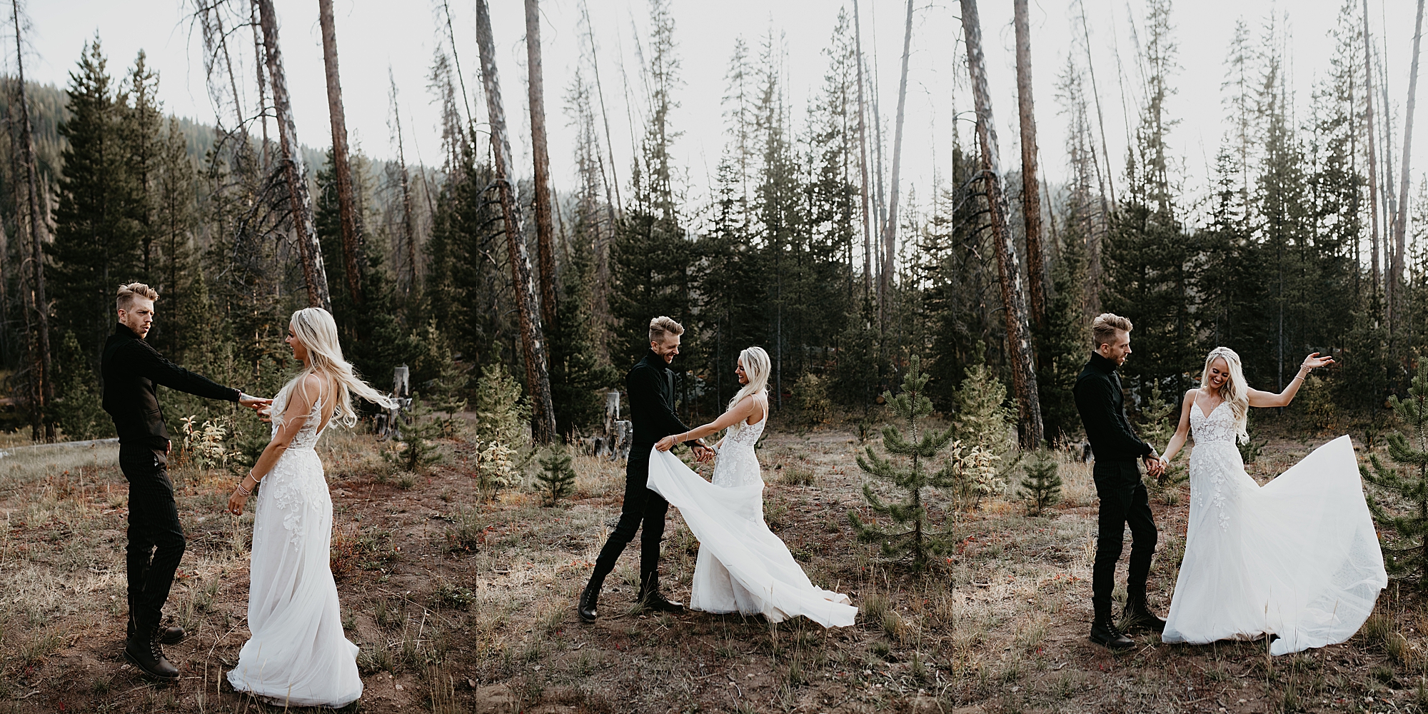 sunset Colorado elopements