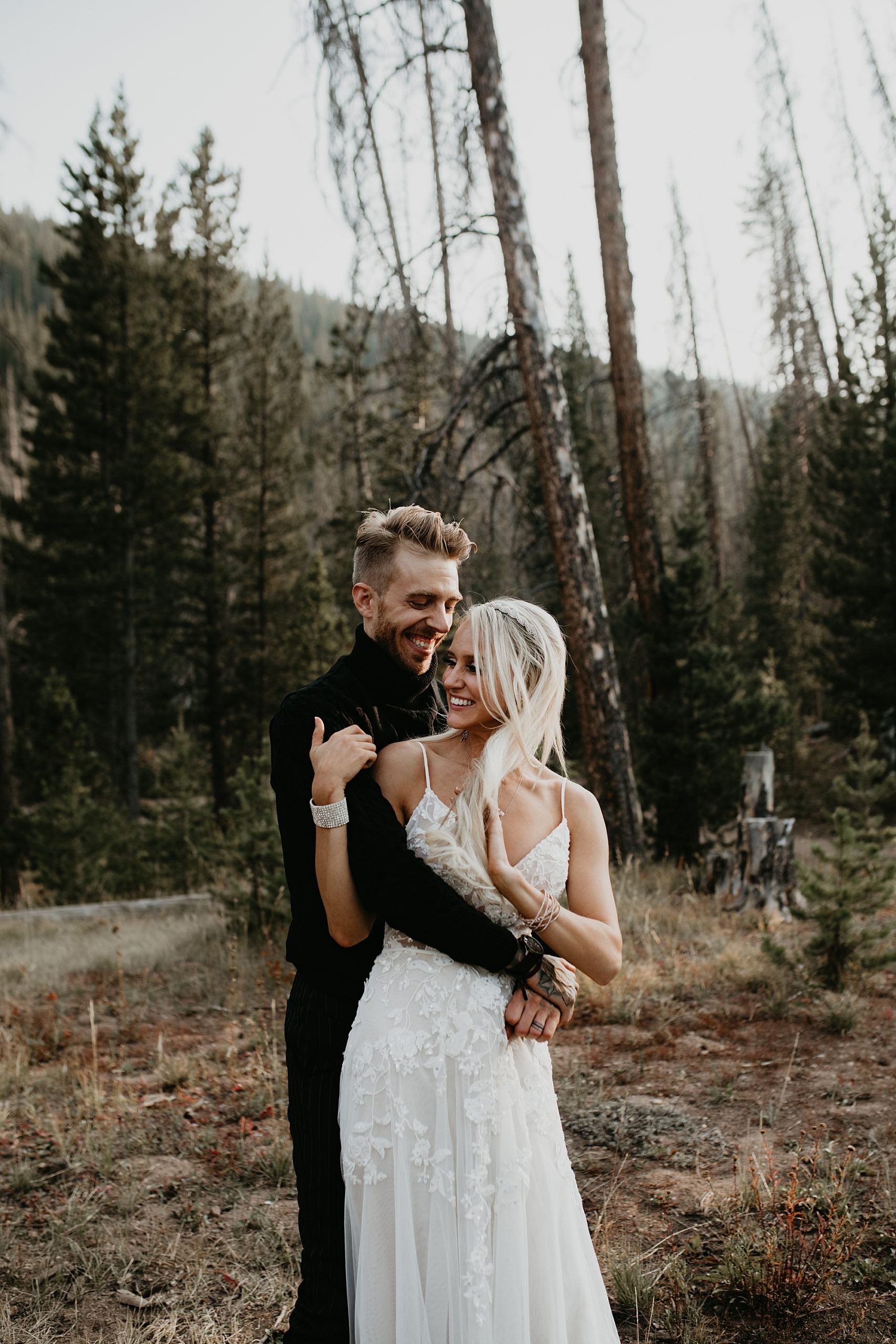 sunset Colorado elopements