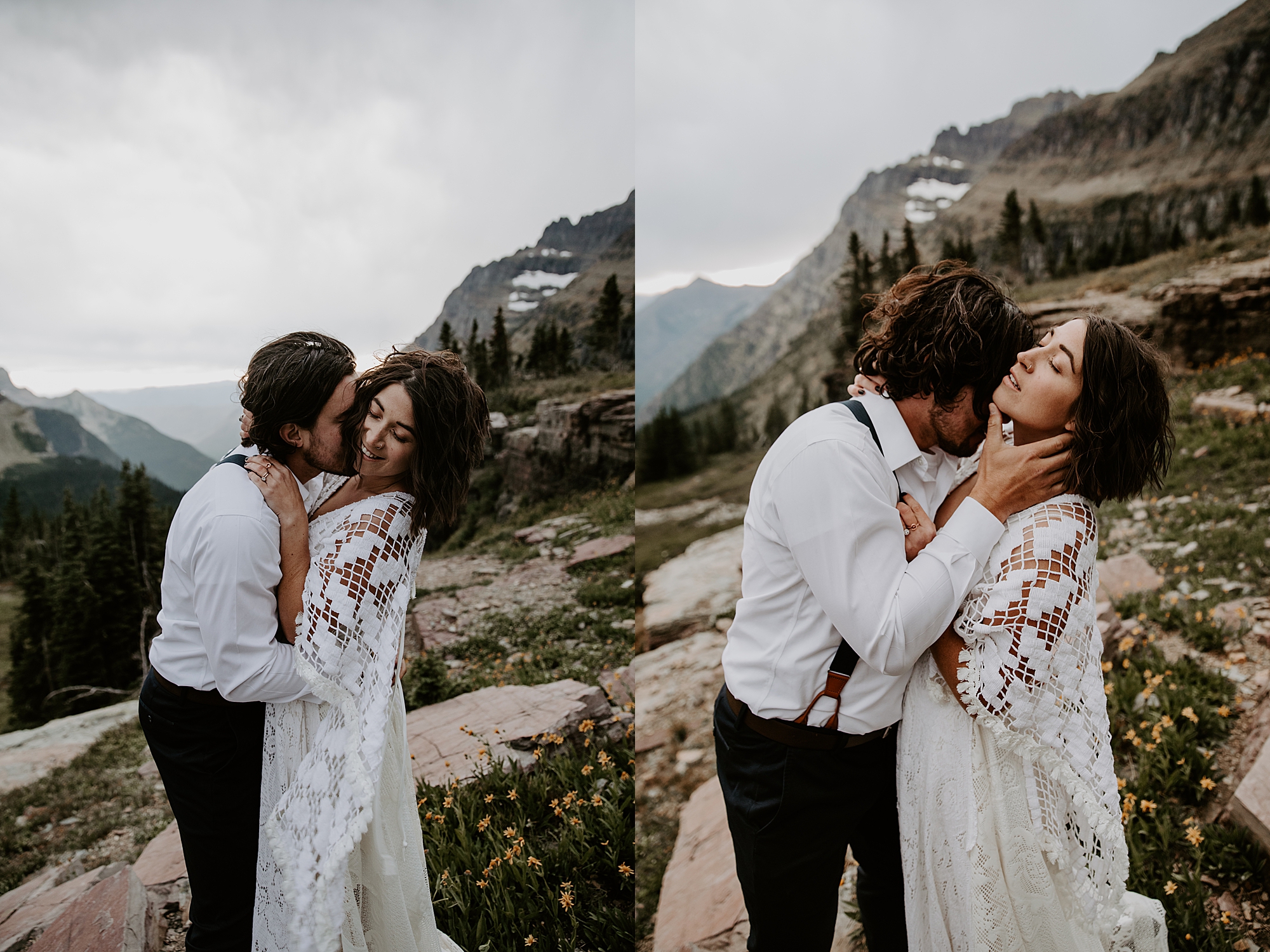 romantic elopement photos