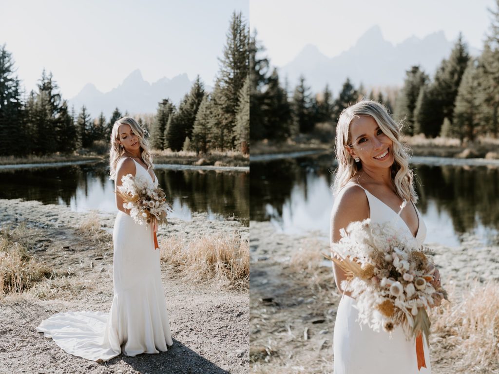 grand teton national park bride