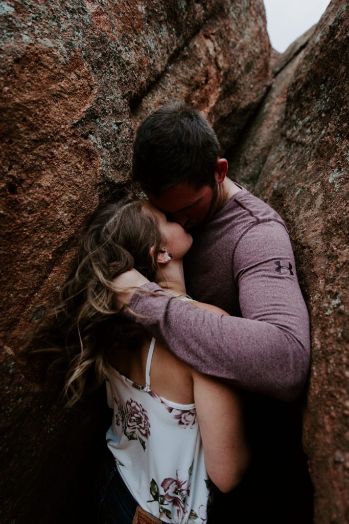 Roxborough state park engagement session