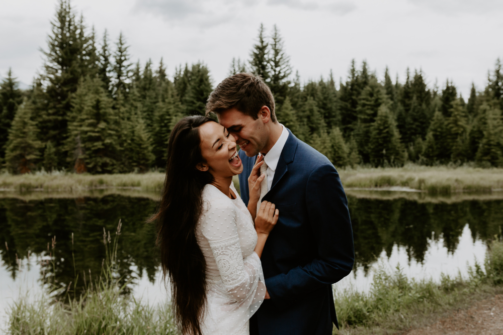 Schwabacher's Landing Wedding in Grand Teton National Park