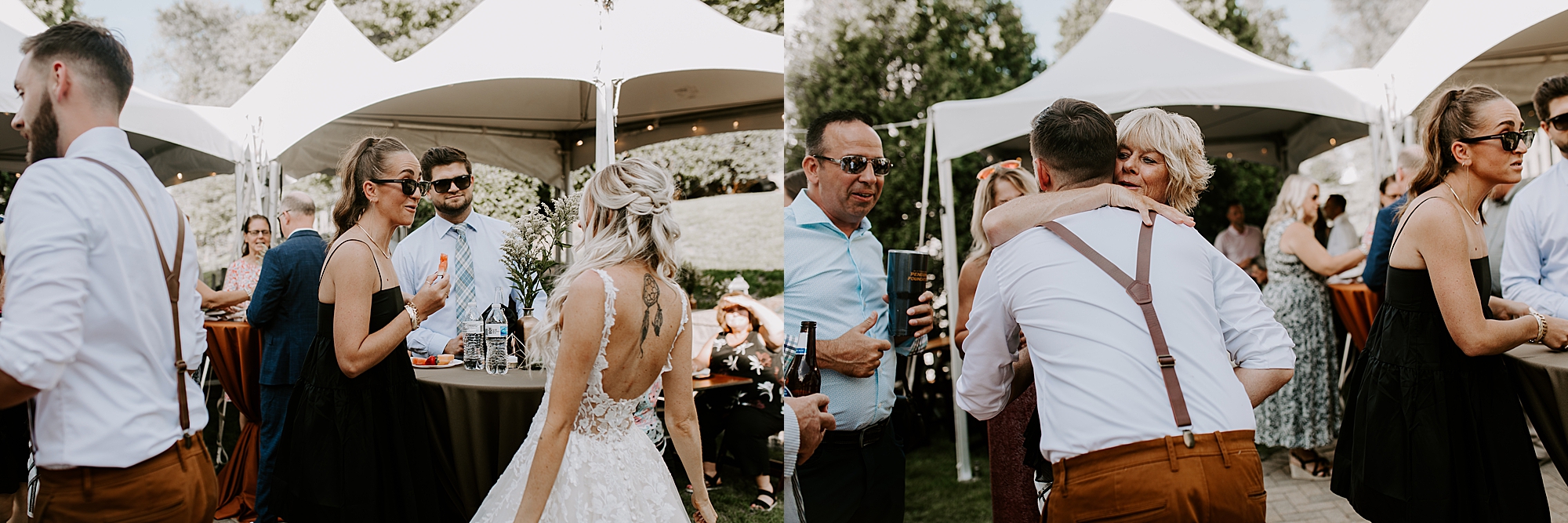 small wedding reception