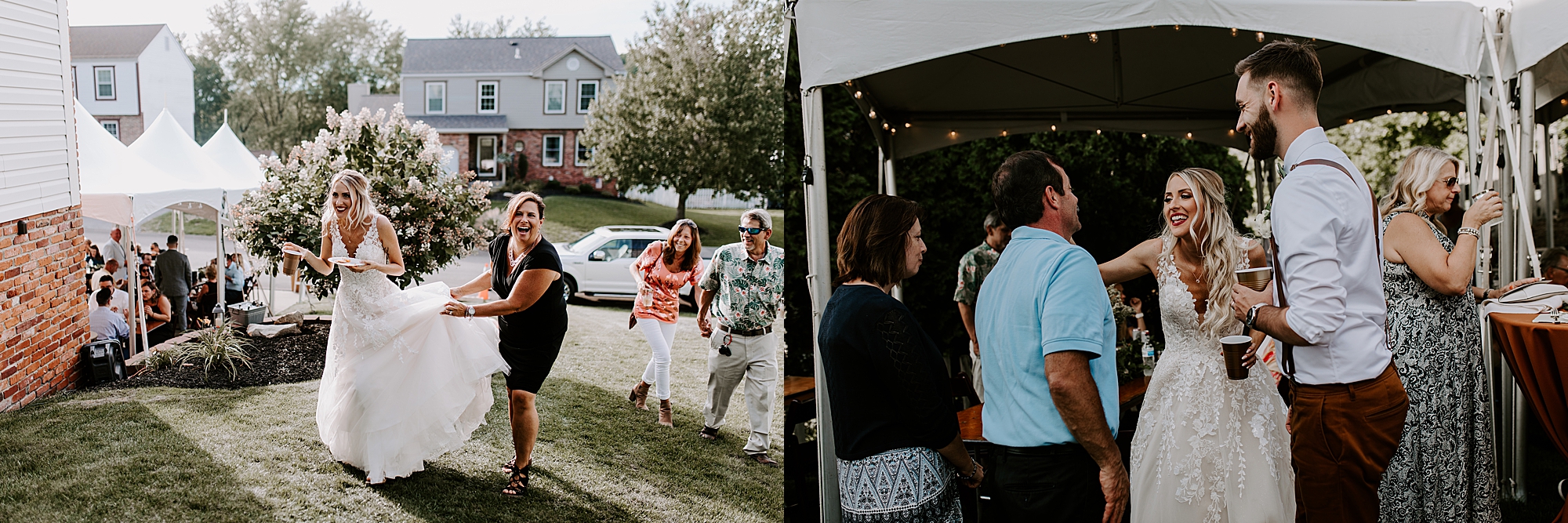 small wedding reception