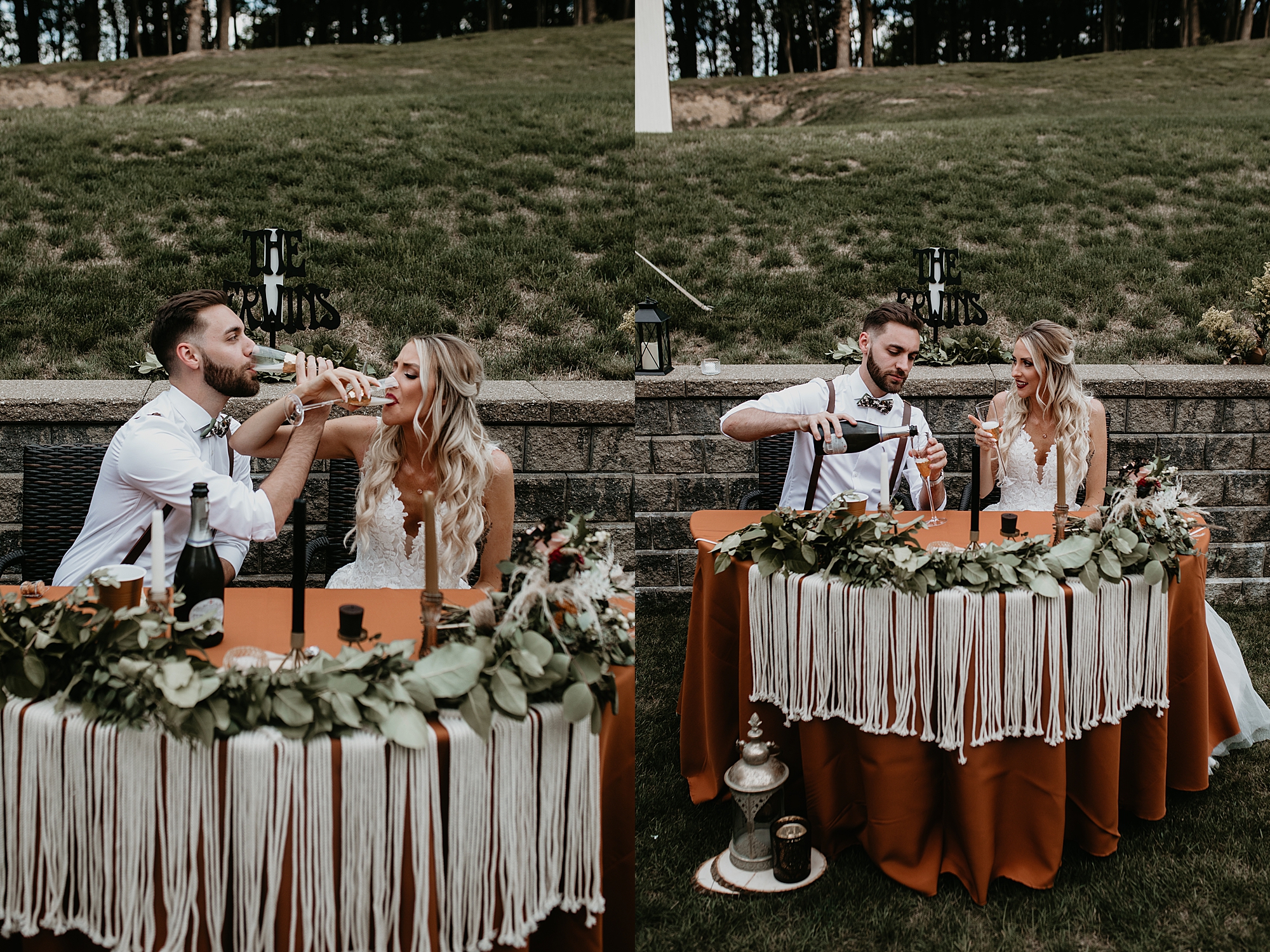 small wedding reception