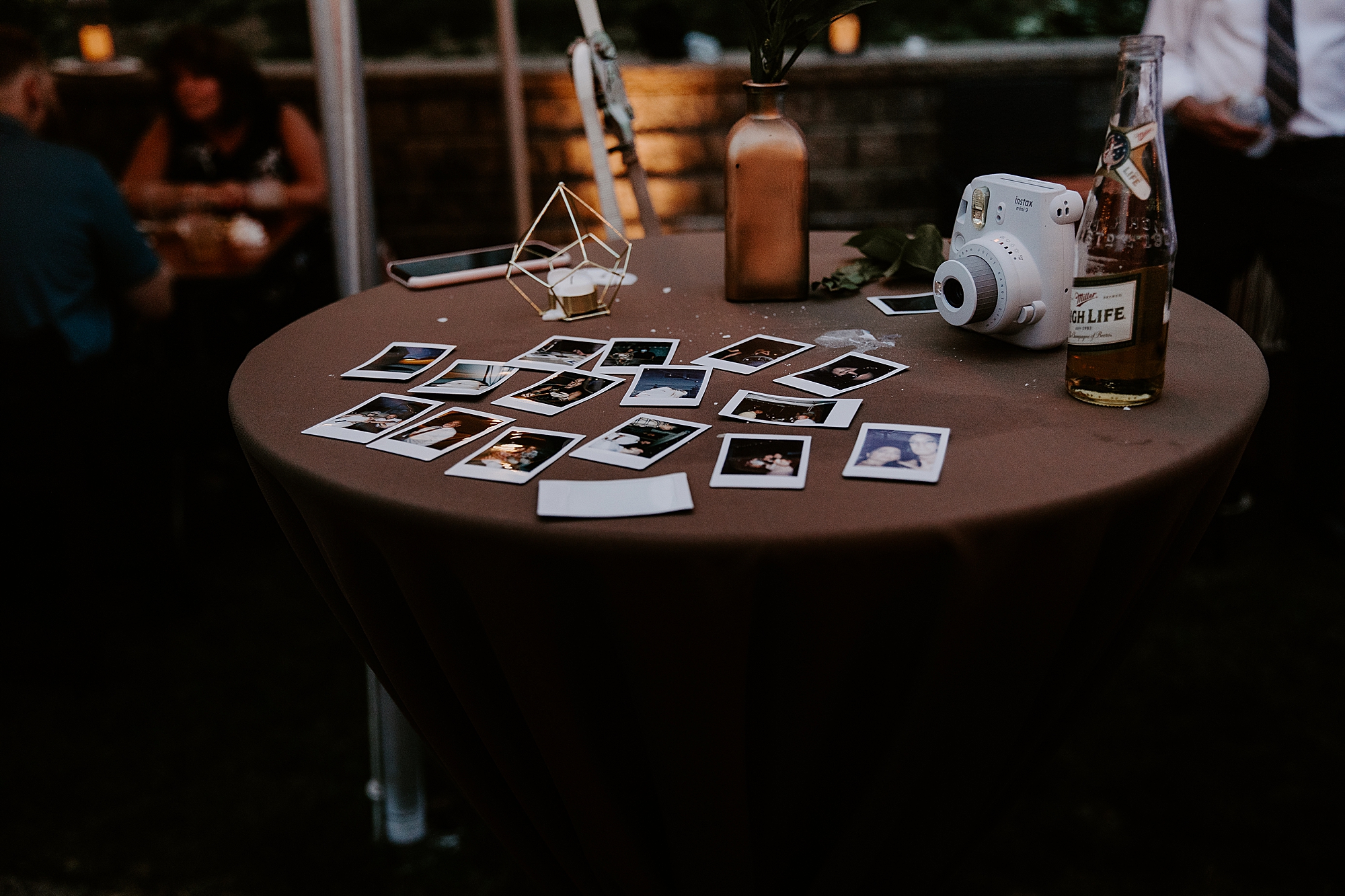 small wedding reception