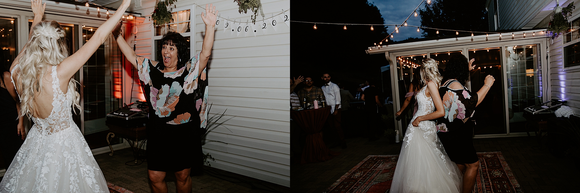 small wedding reception