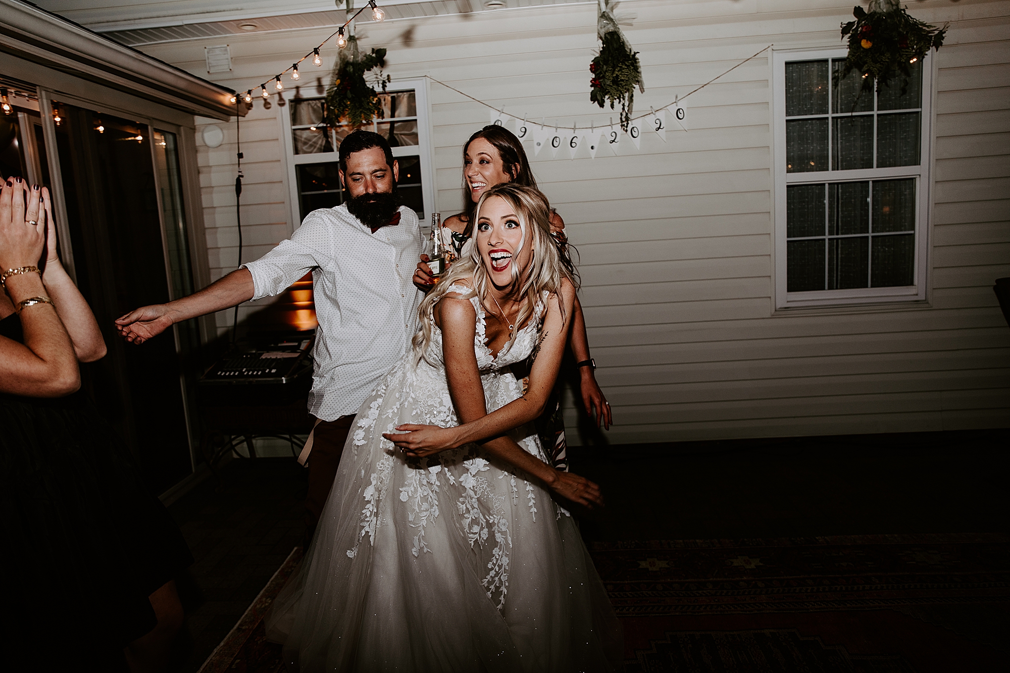 small wedding reception