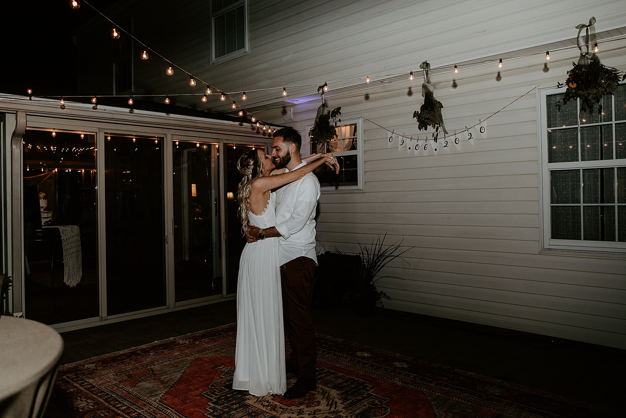 small wedding reception