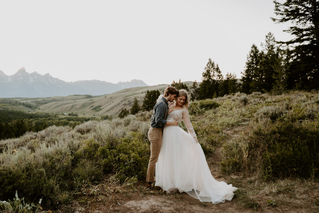 wedding tree grand teton national park