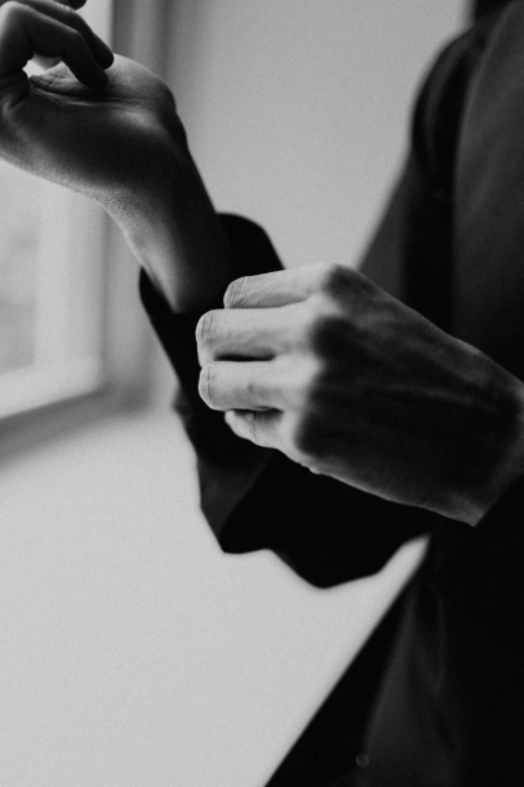 black and white wedding photography