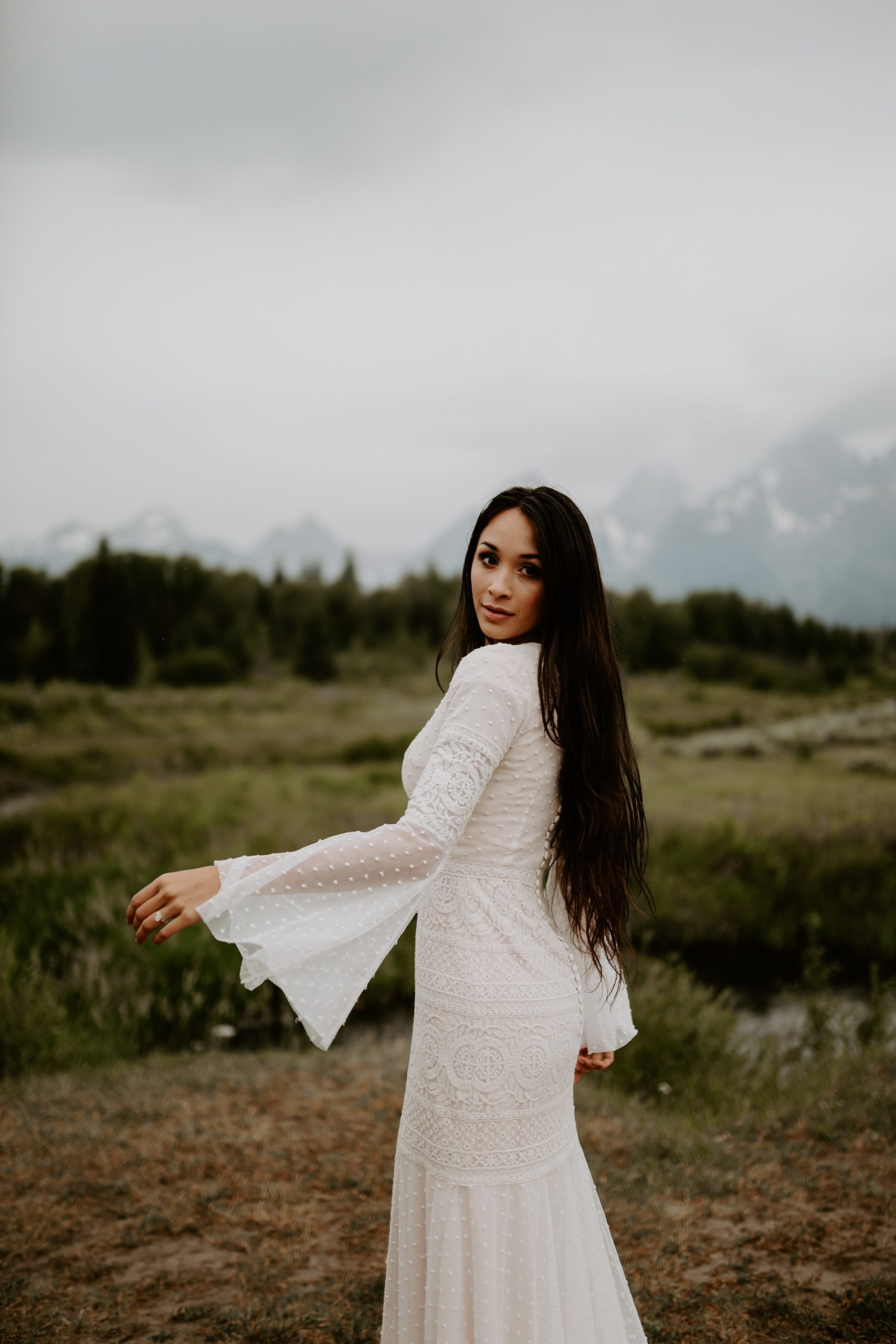 Grand Teton mountain wedding