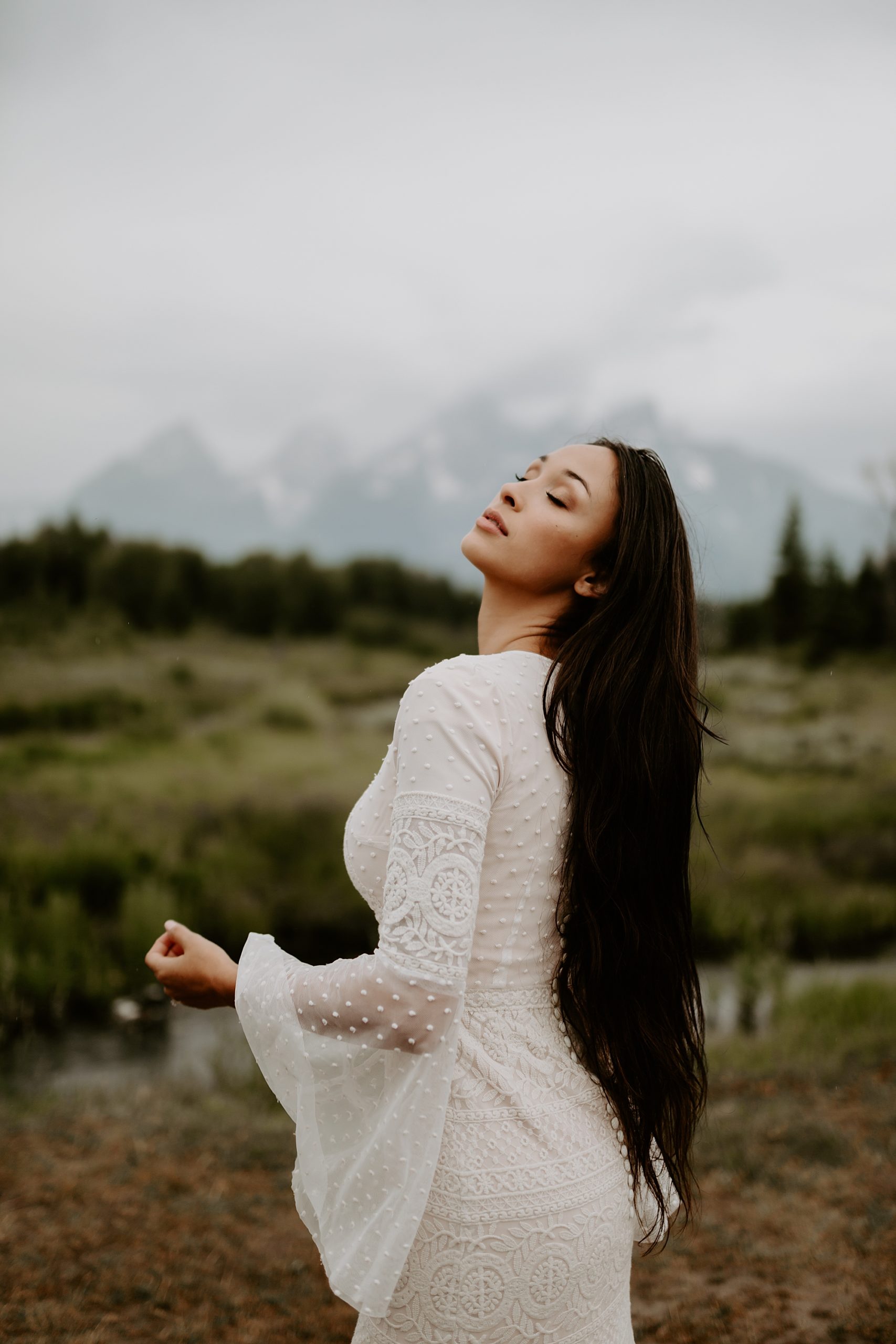 Grand Teton mountain wedding