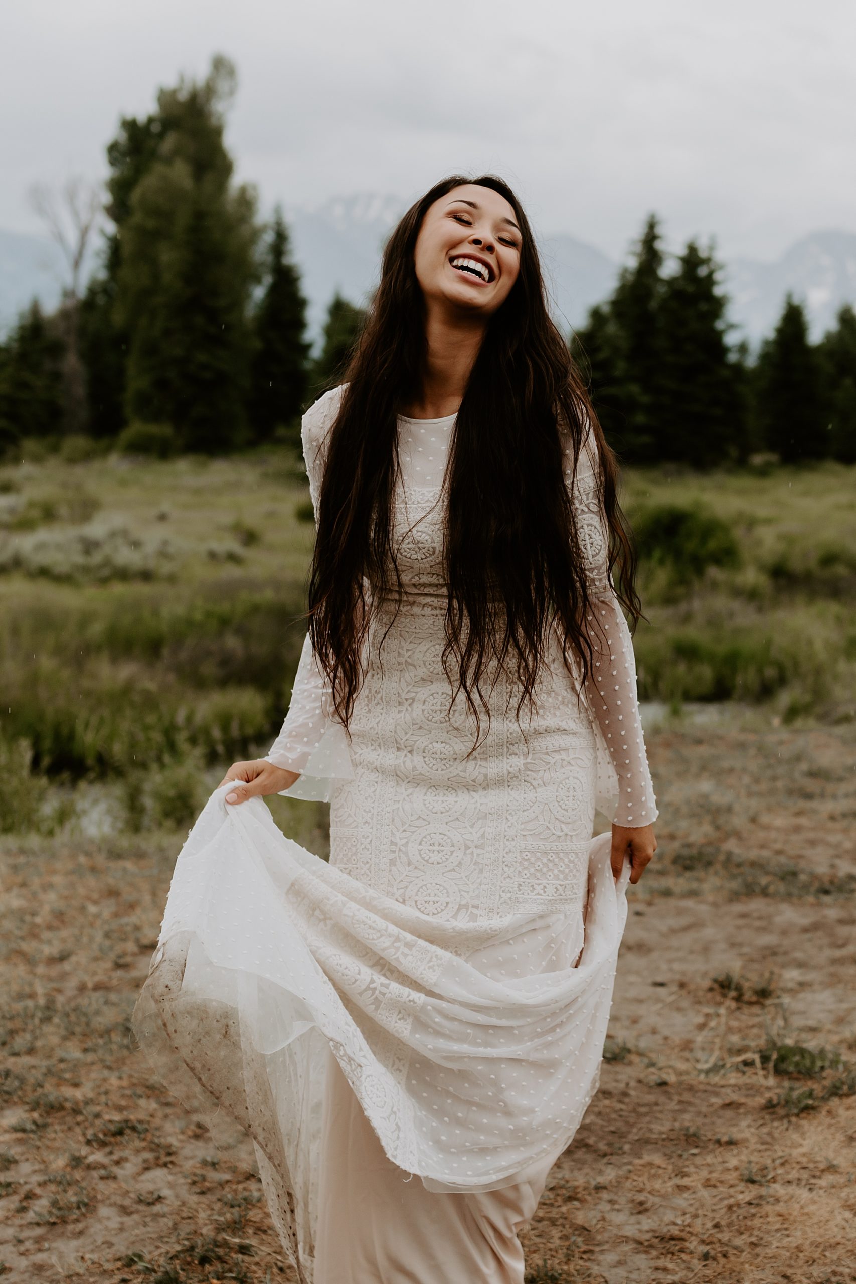 Grand Teton mountain wedding