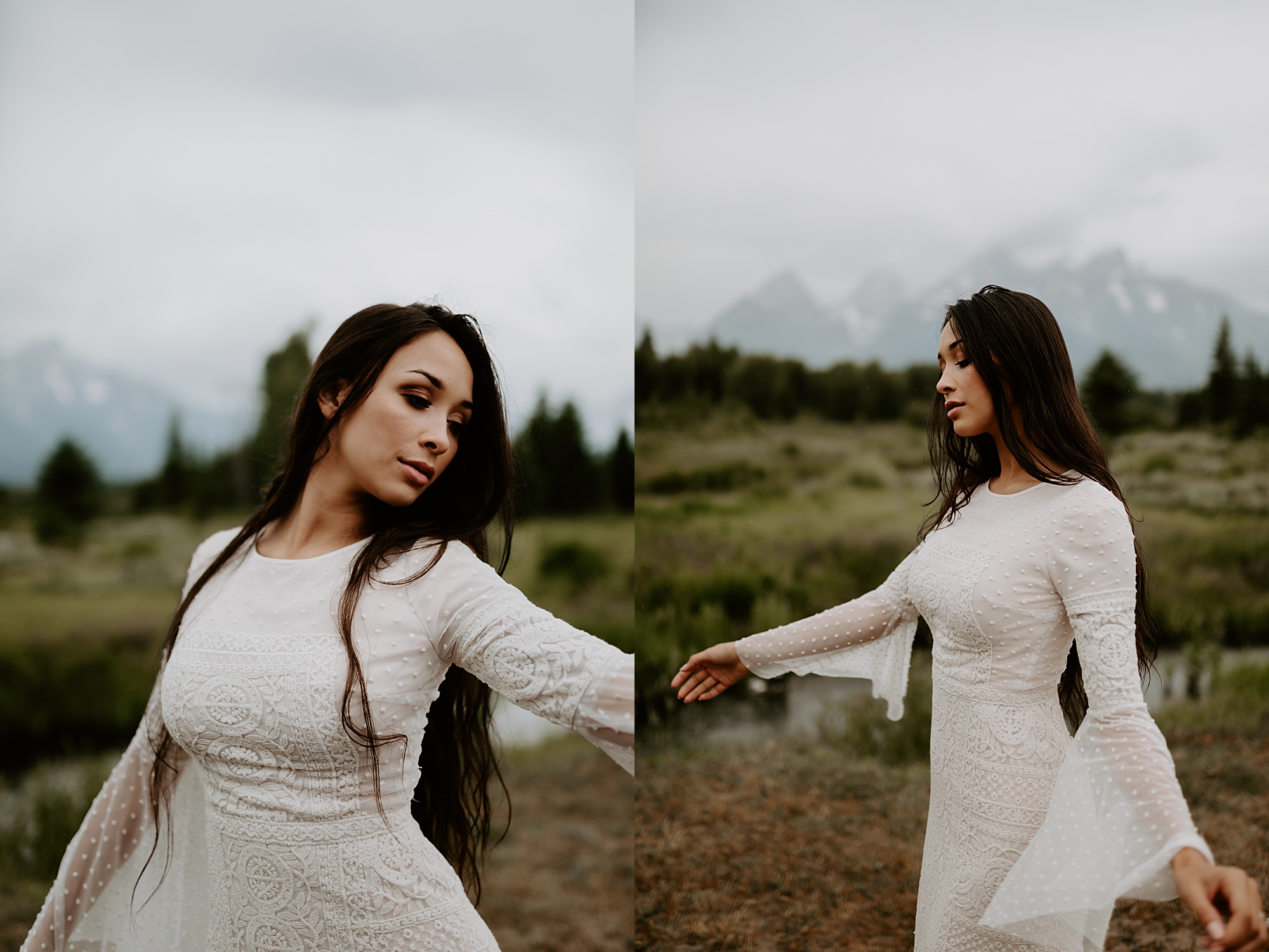 Grand Teton mountain wedding