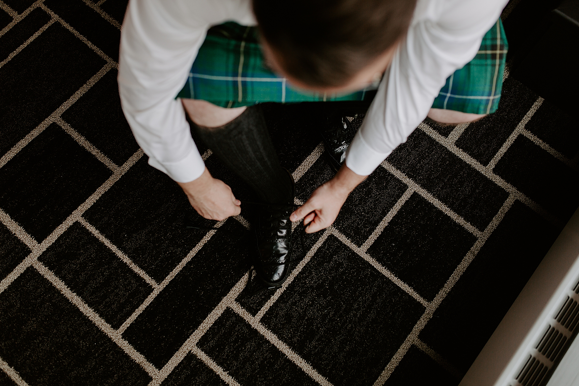 Scottish wedding attire