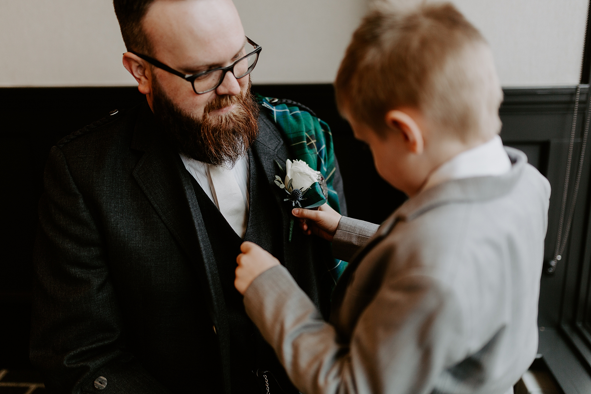Scottish wedding attire