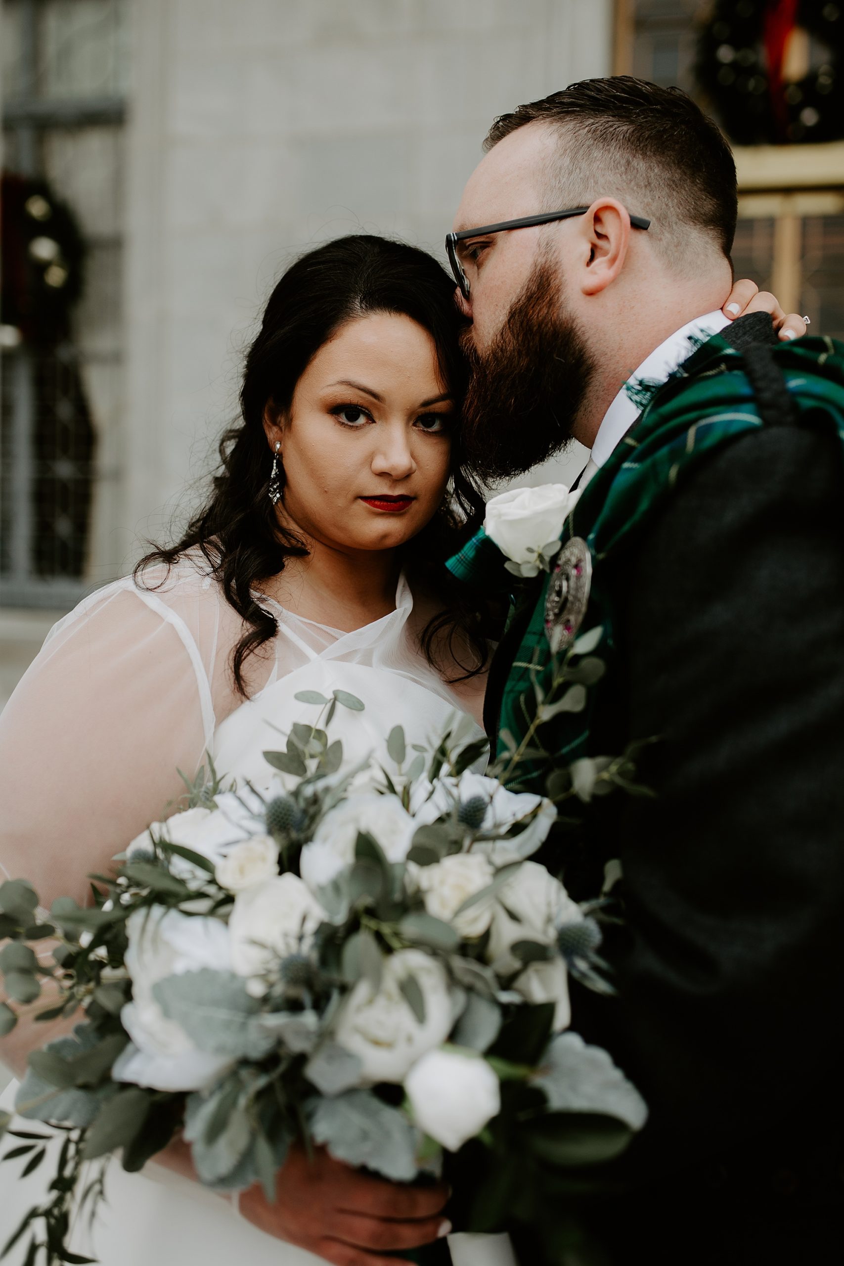 couple's wedding photos