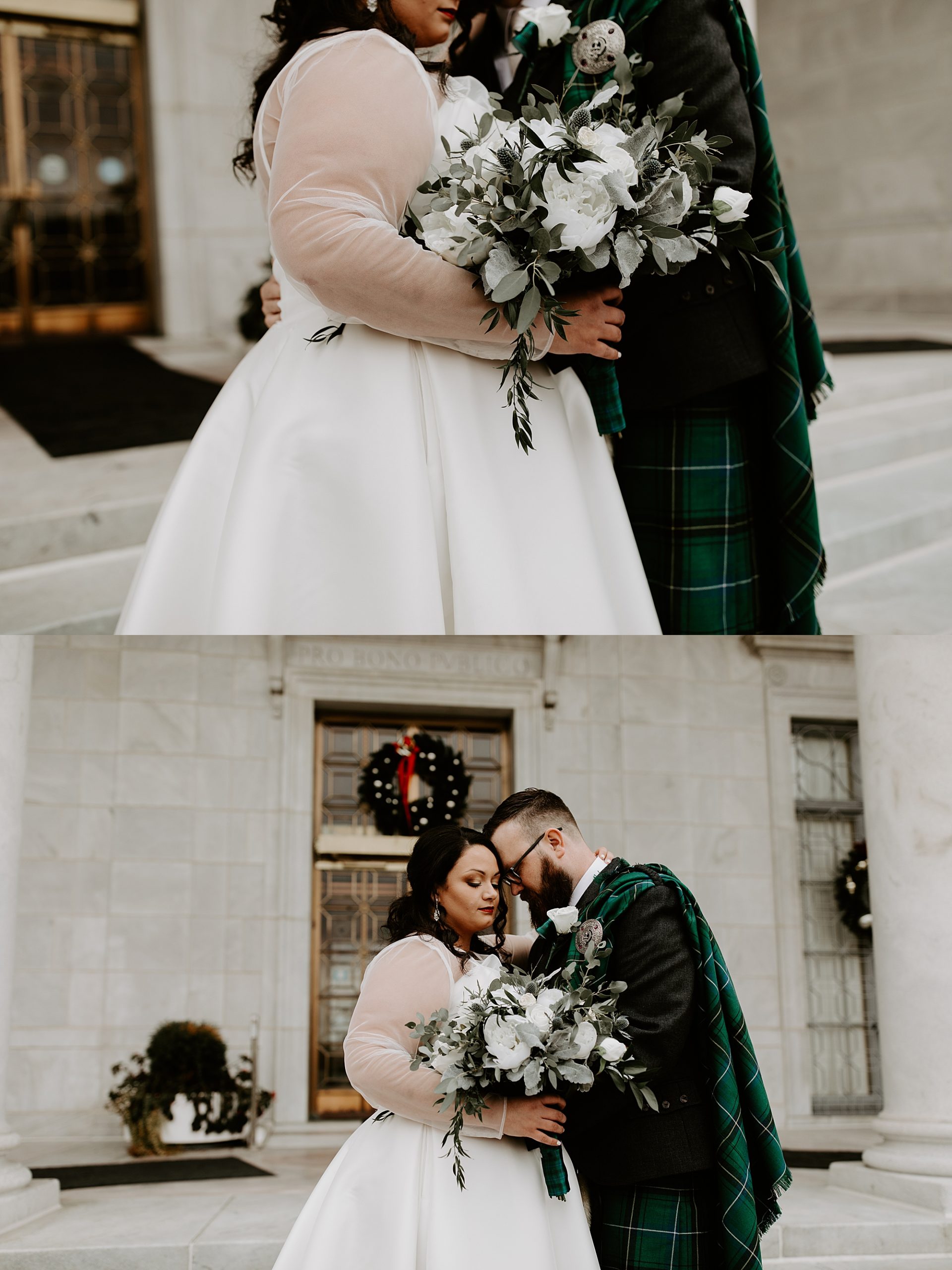 couple's wedding photos