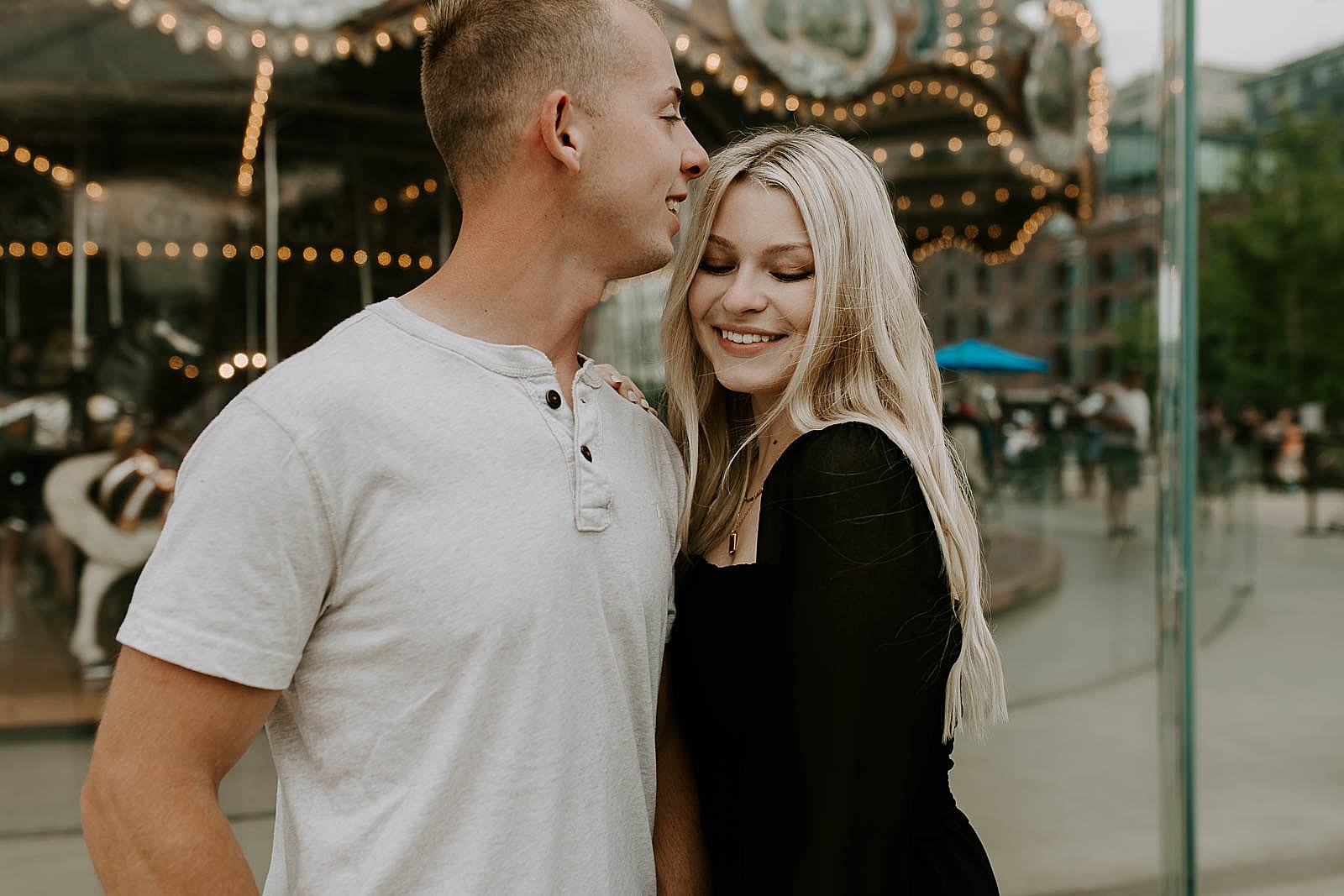 Jane's Carousel engagement