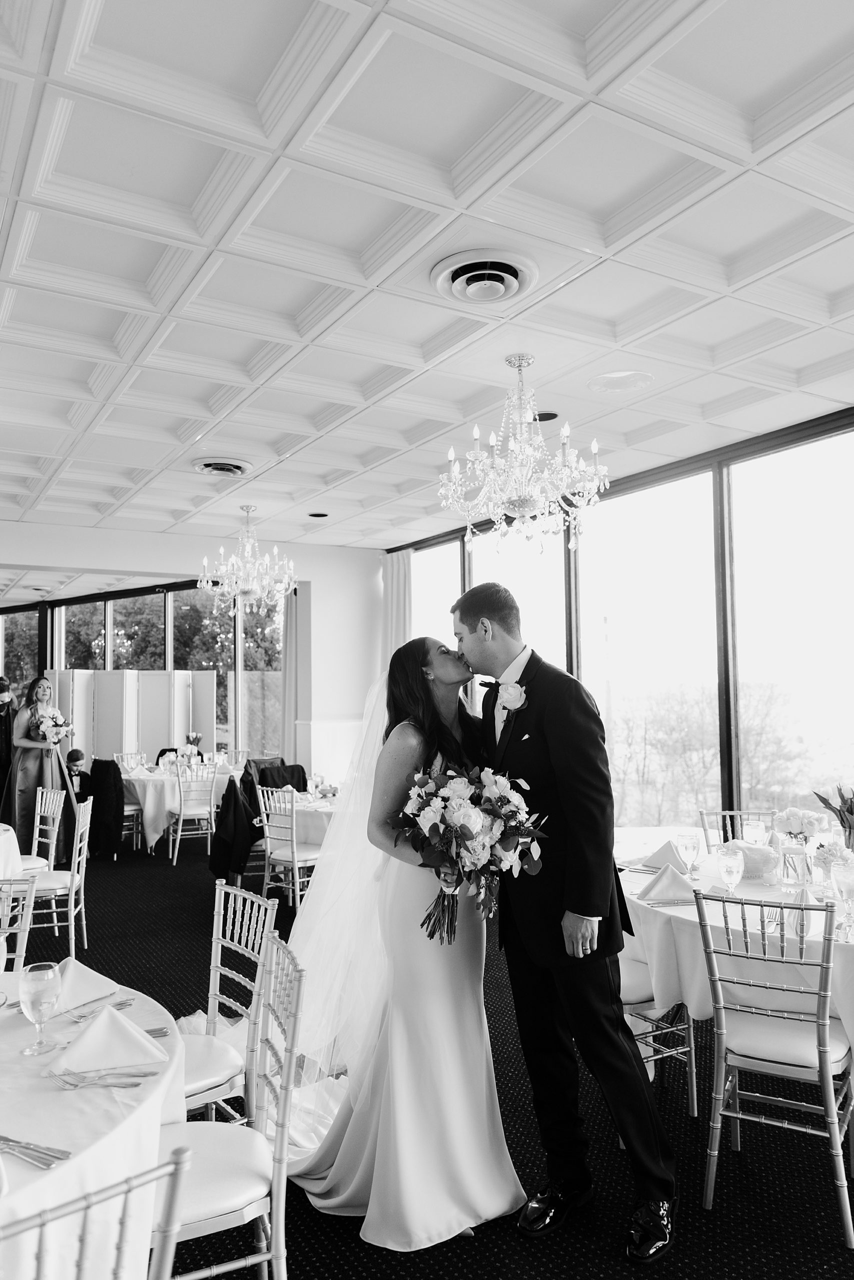 riverside wedding venue Veltre Event Center Mariah Treiber Photography