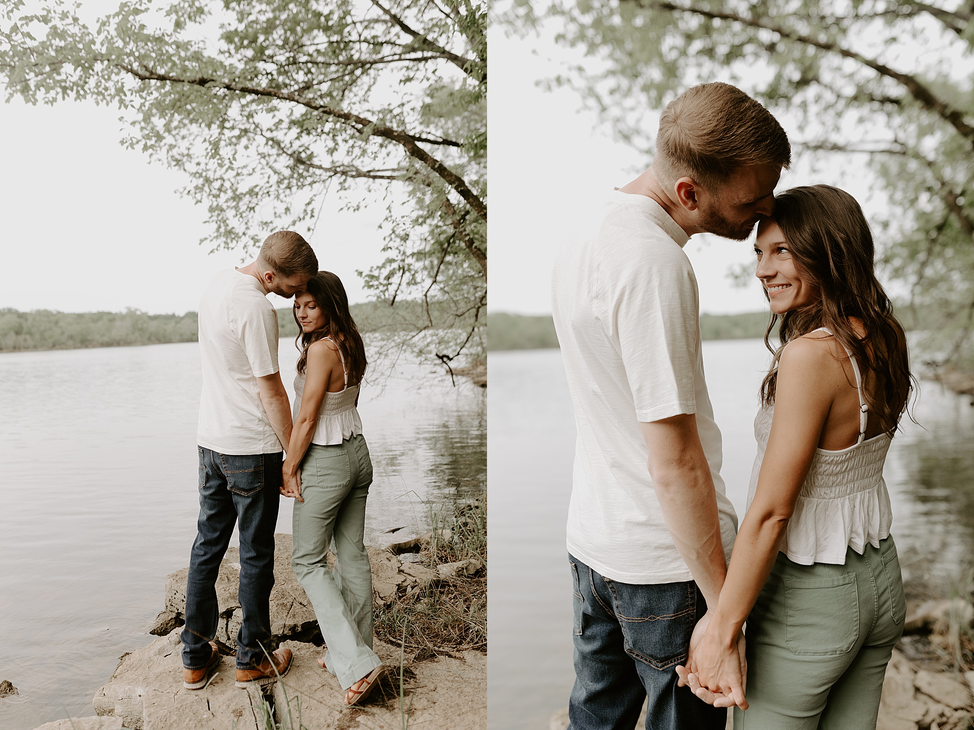 Long Hunter State Park engagement photos