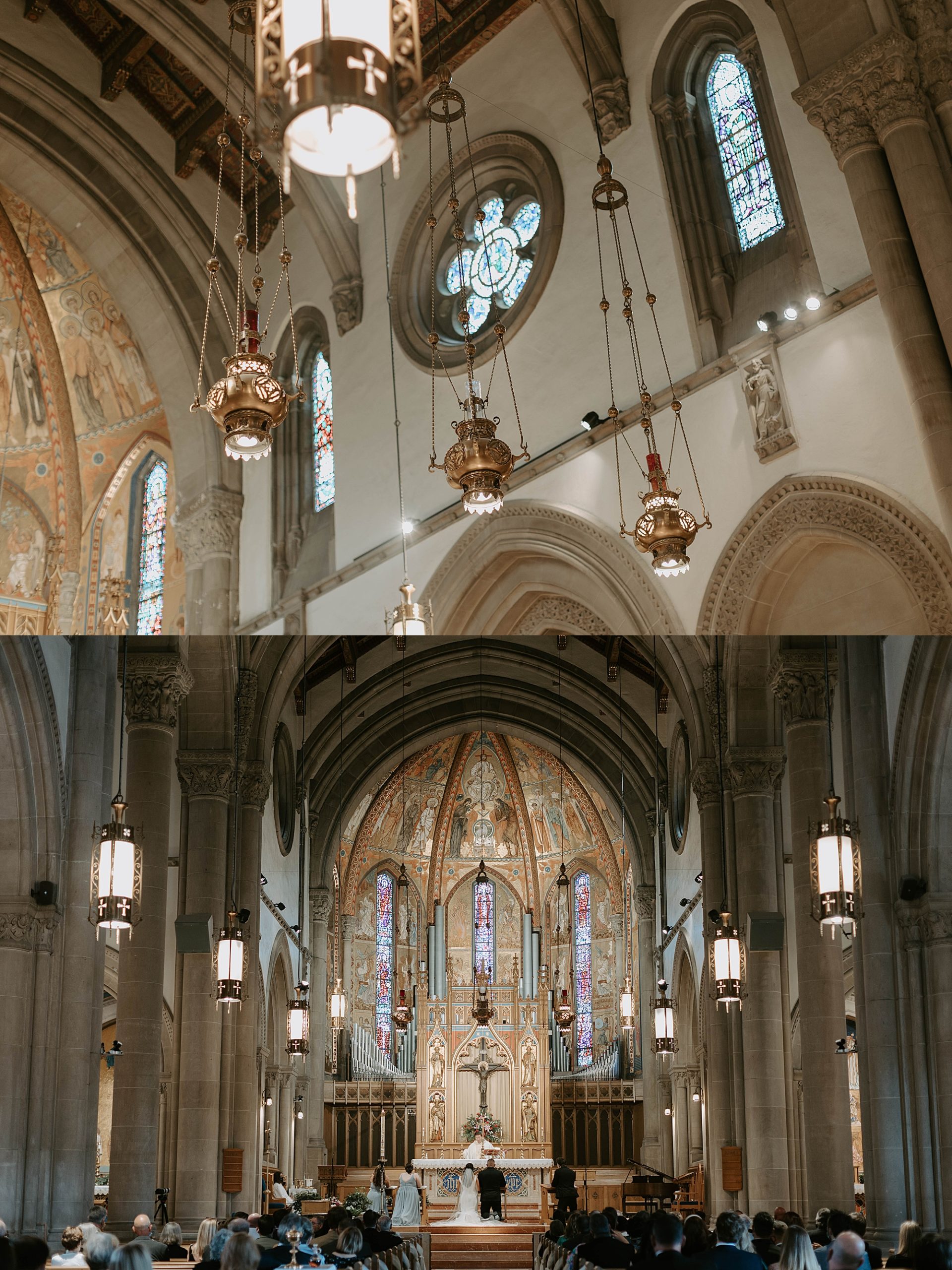 St. Bernard Cathedral Pittsburgh Wedding