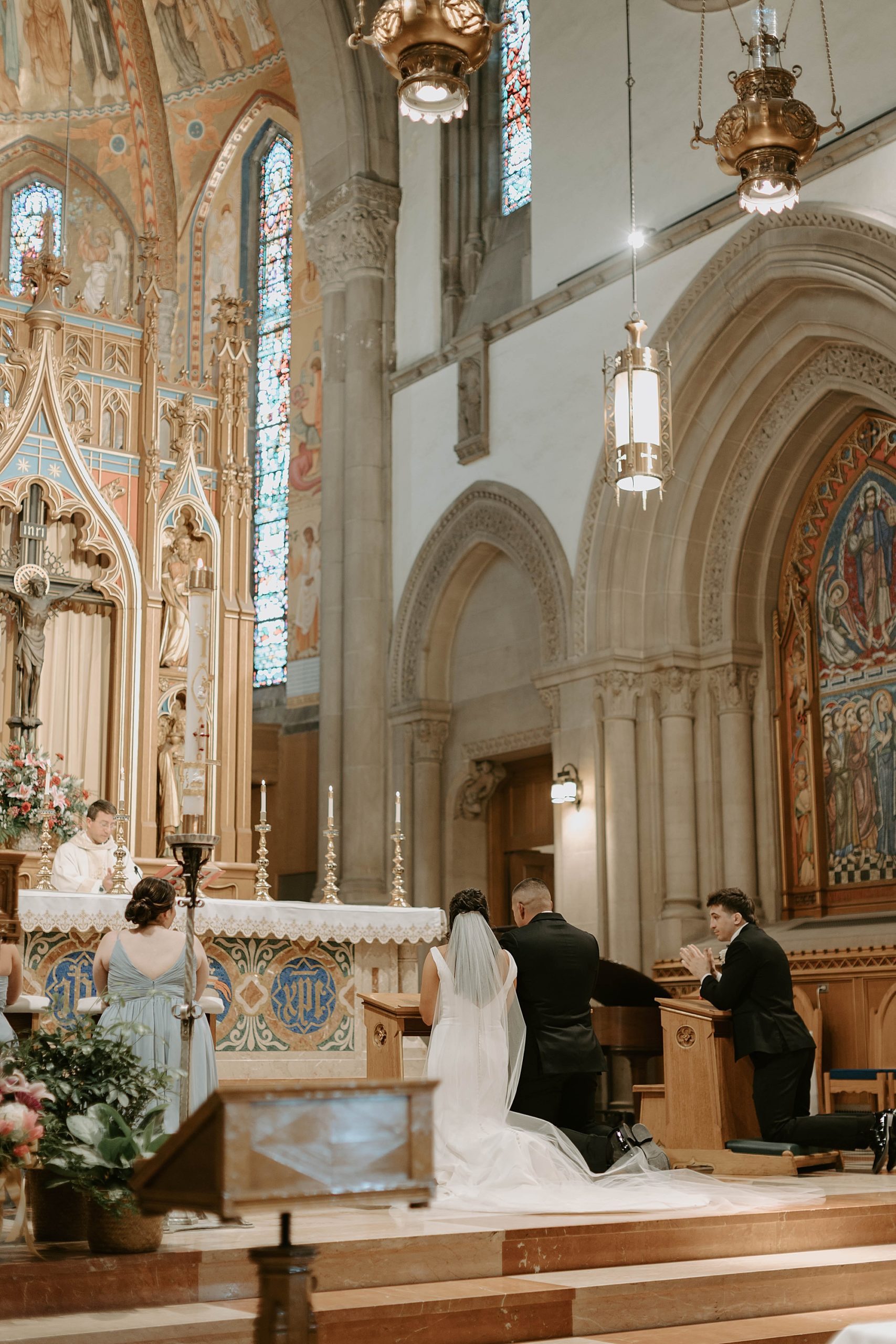 St. Bernard Cathedral Pittsburgh Wedding
