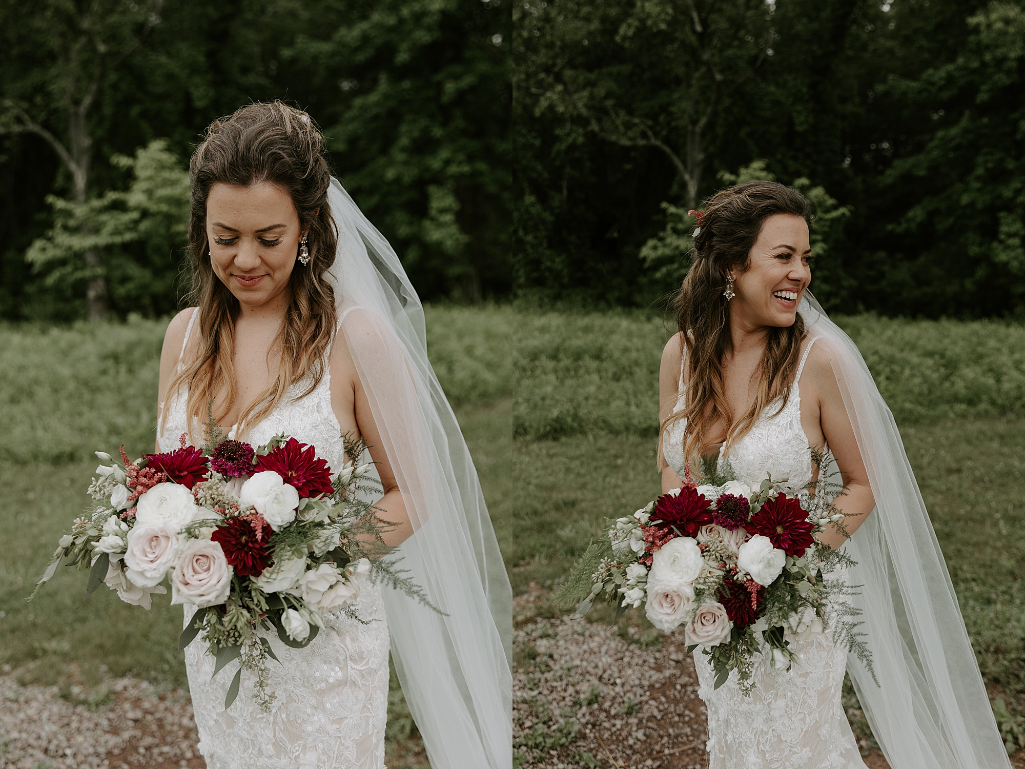 bride and groom portraits