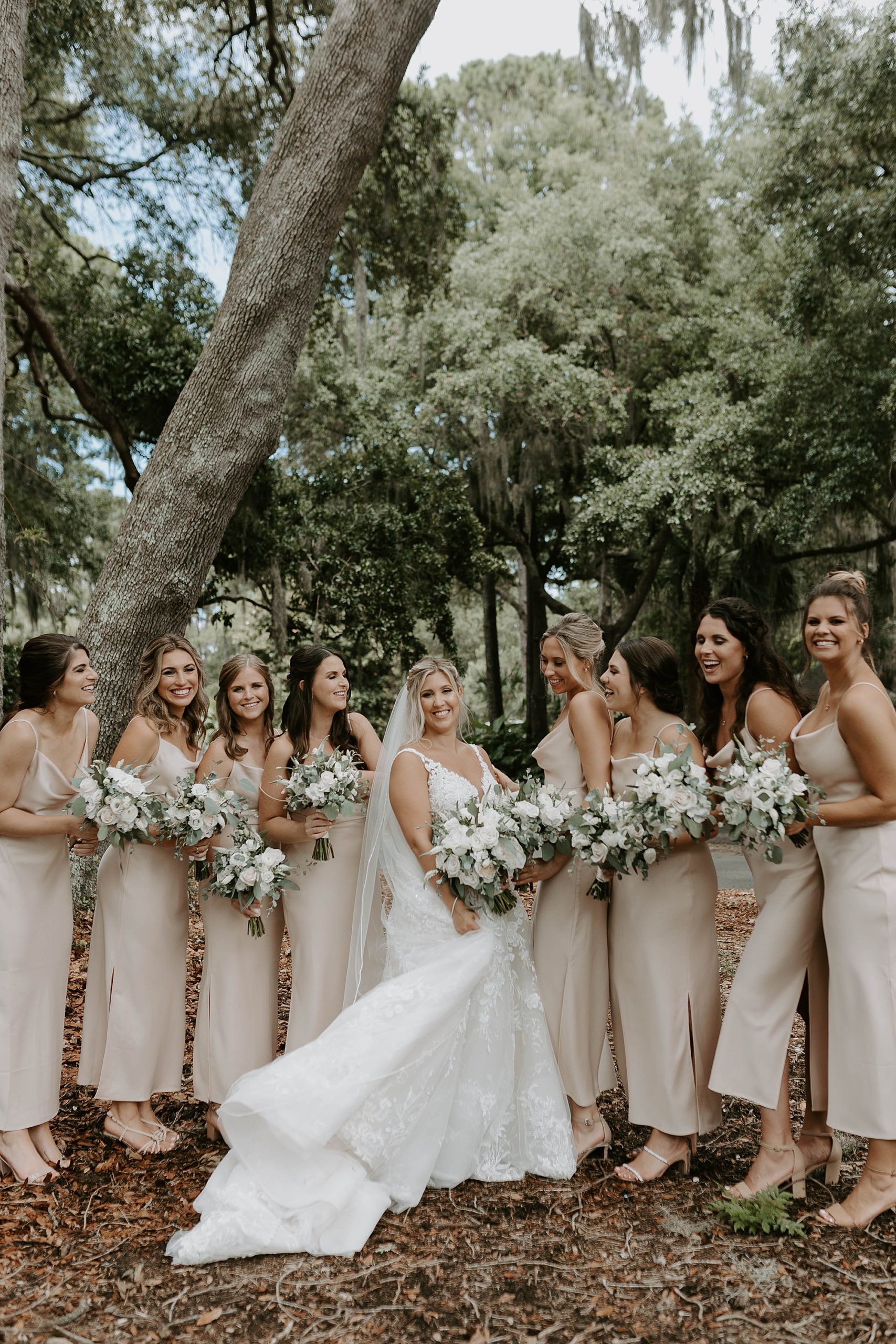 wedding party portraits