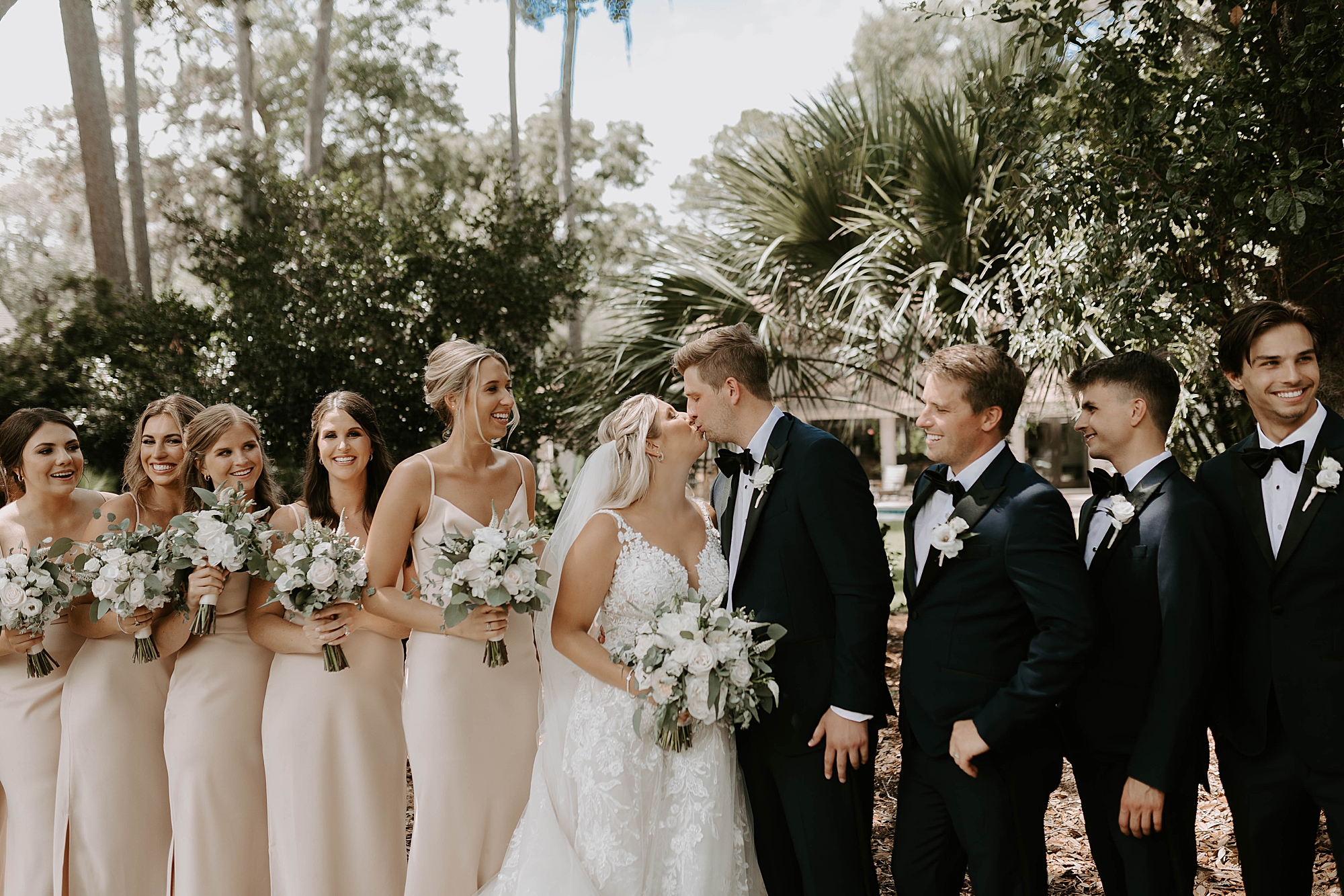 wedding party portraits
