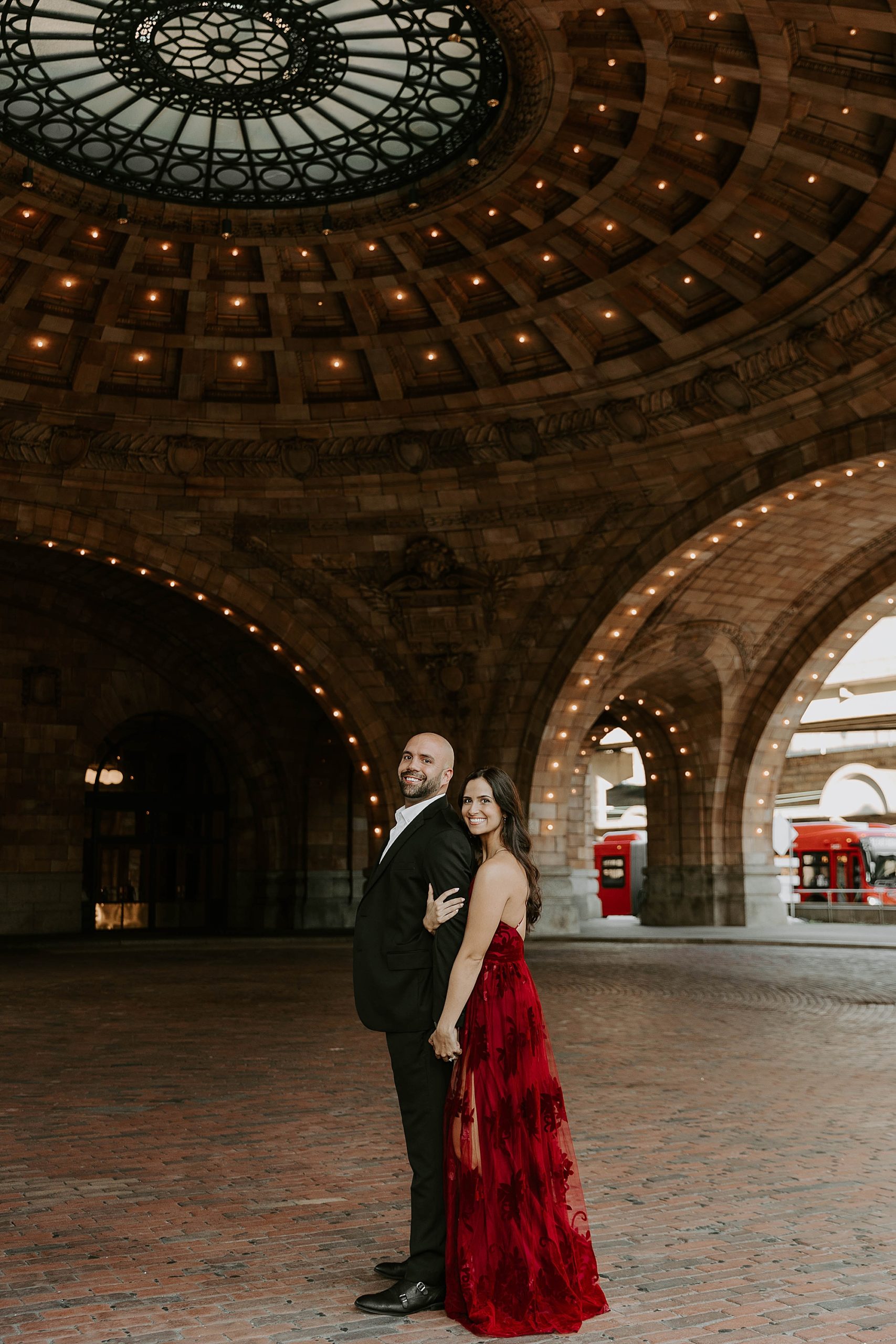 Penn Station Engagement Photos