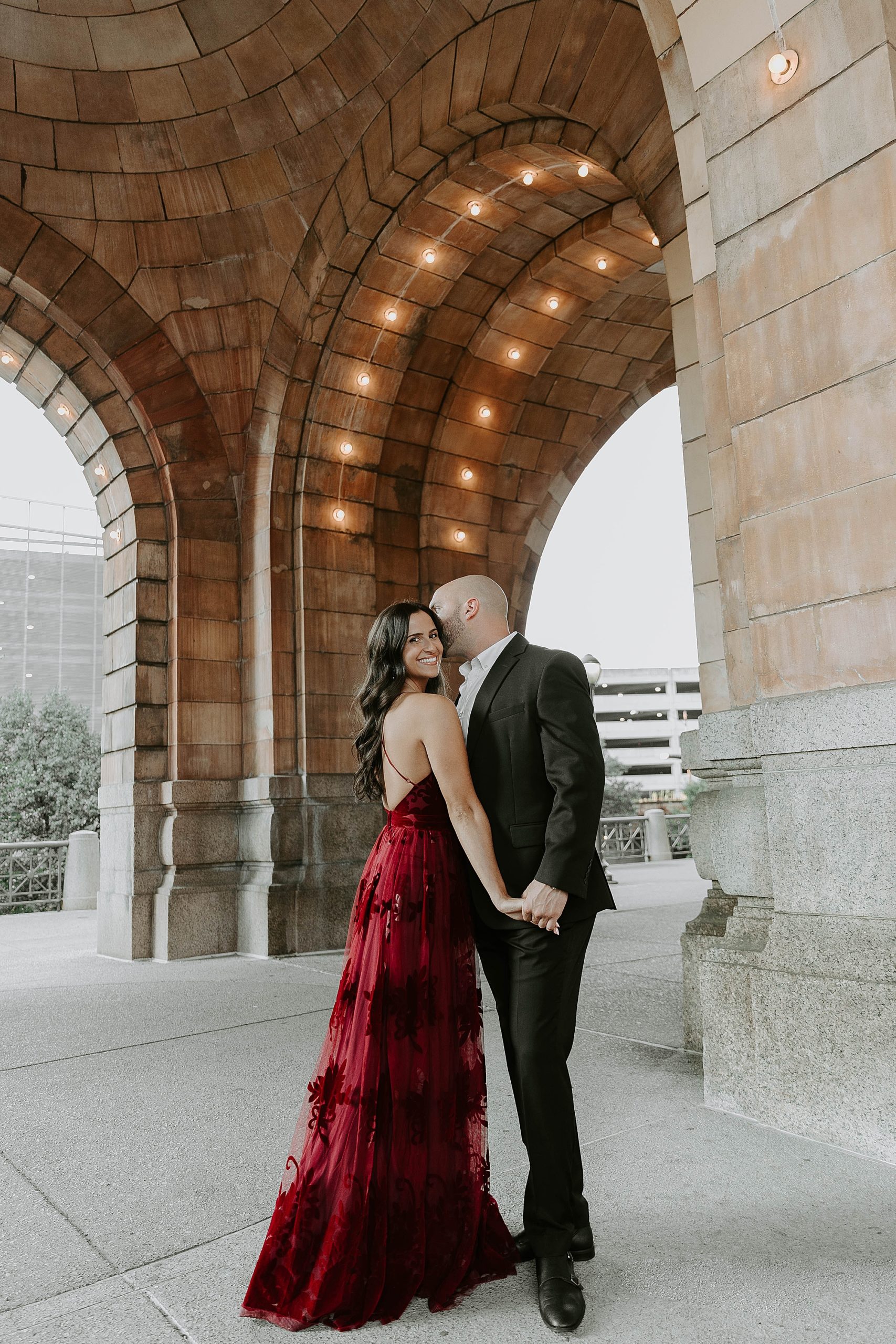 formal engagement portraits