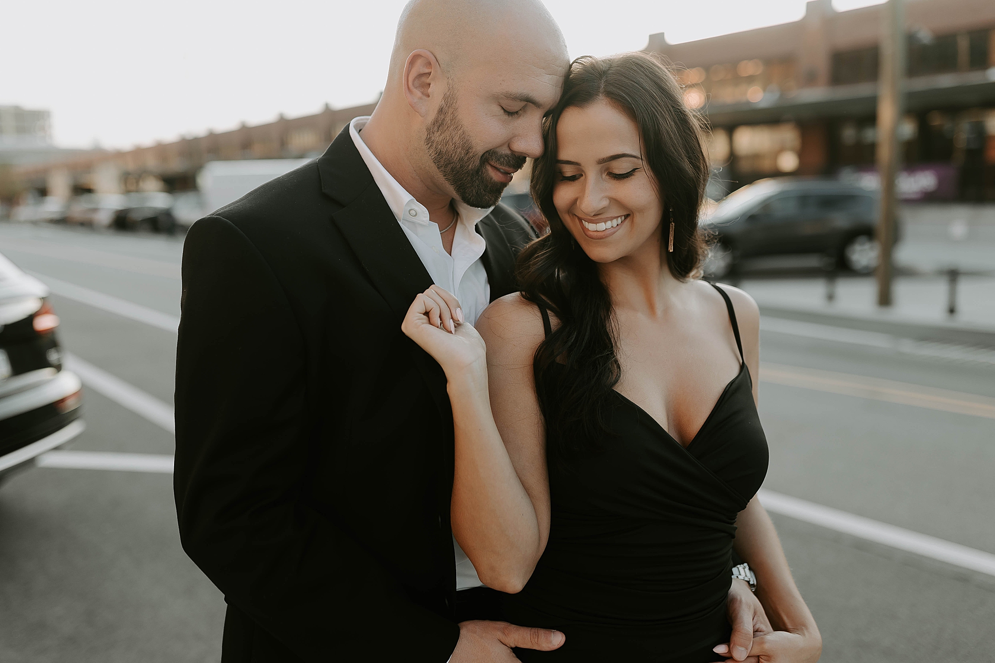 classy engagement photo ideas