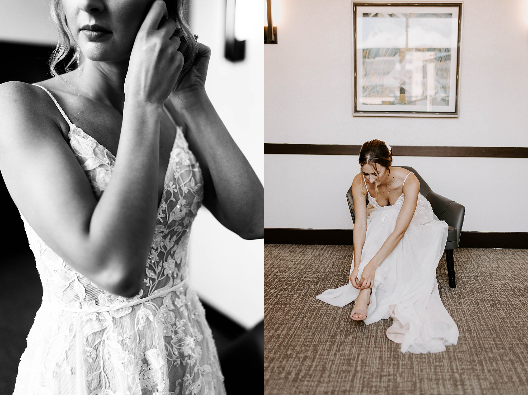 getting ready photos