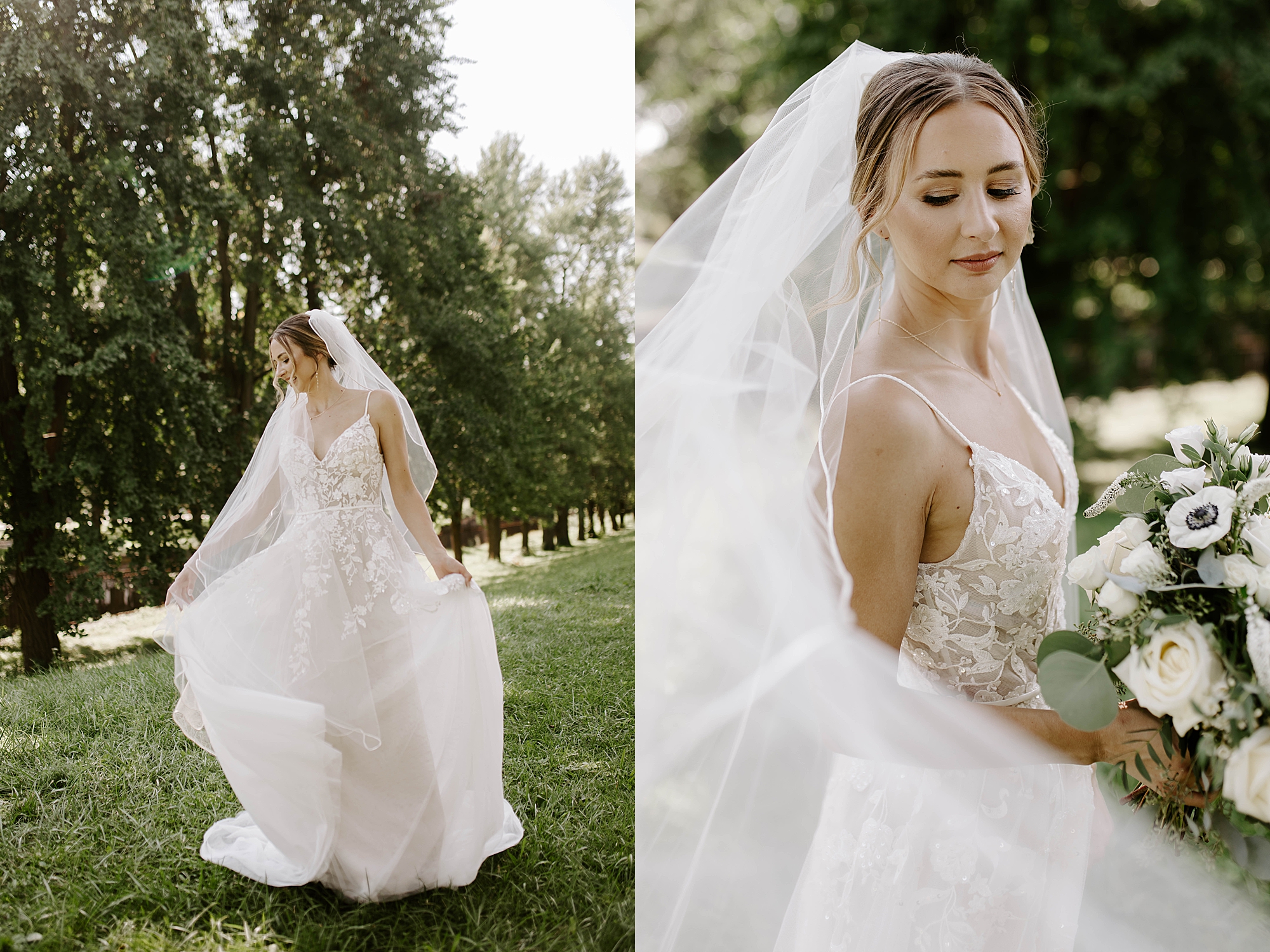 Pittsburgh bridal portraits