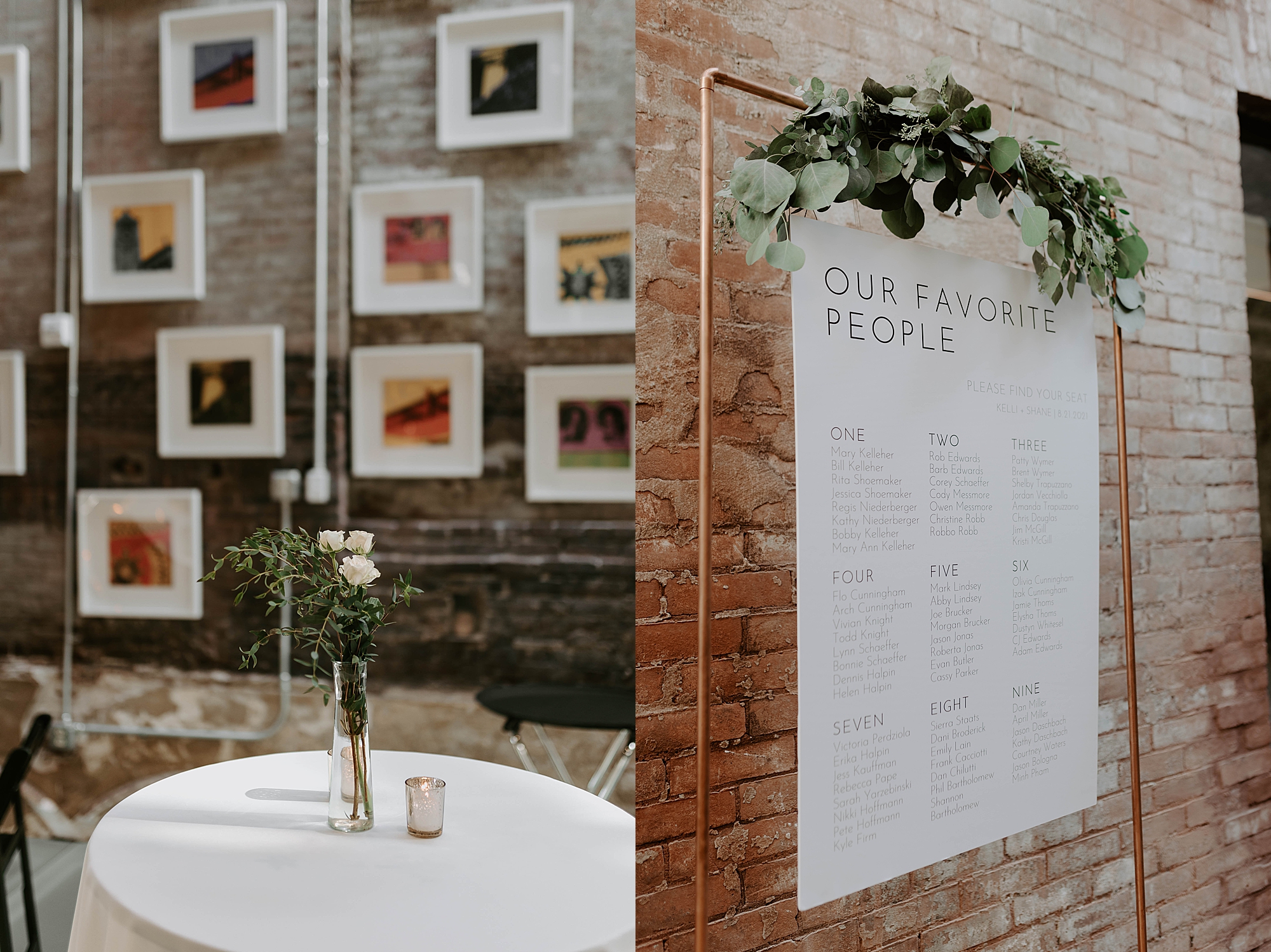 MuseumLab wedding photographed by Mariah Treiber Photography; modern industrial wedding venues