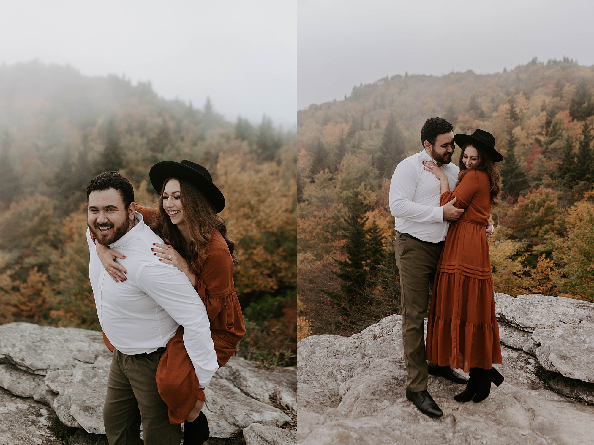 engagement photo ideas, Asheville engagement photographer, Mariah Treiber Photography
