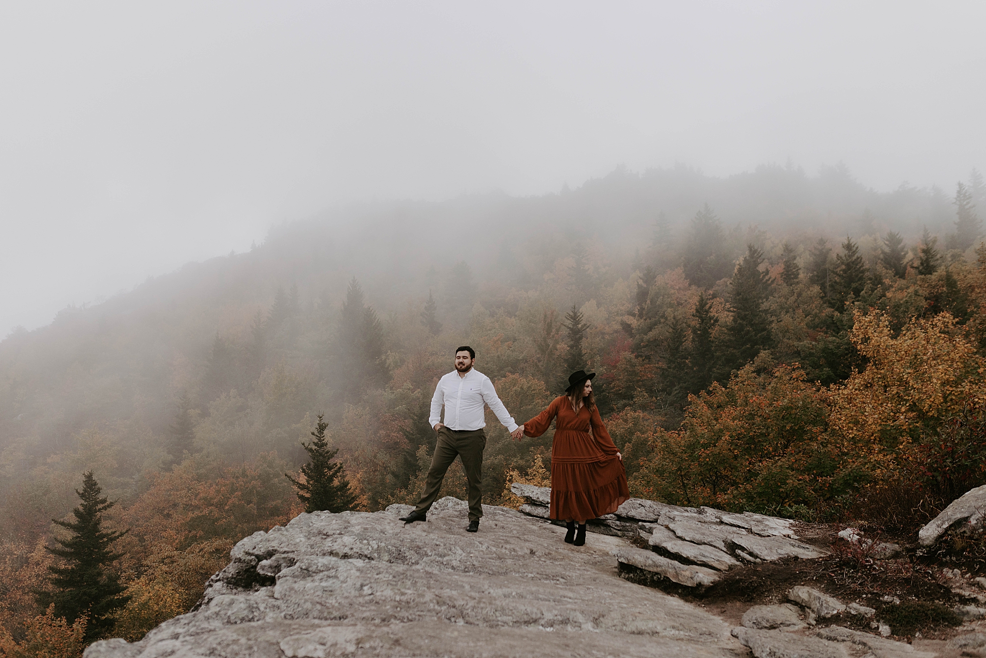 engagement photo ideas, Asheville engagement photographer, Mariah Treiber Photography