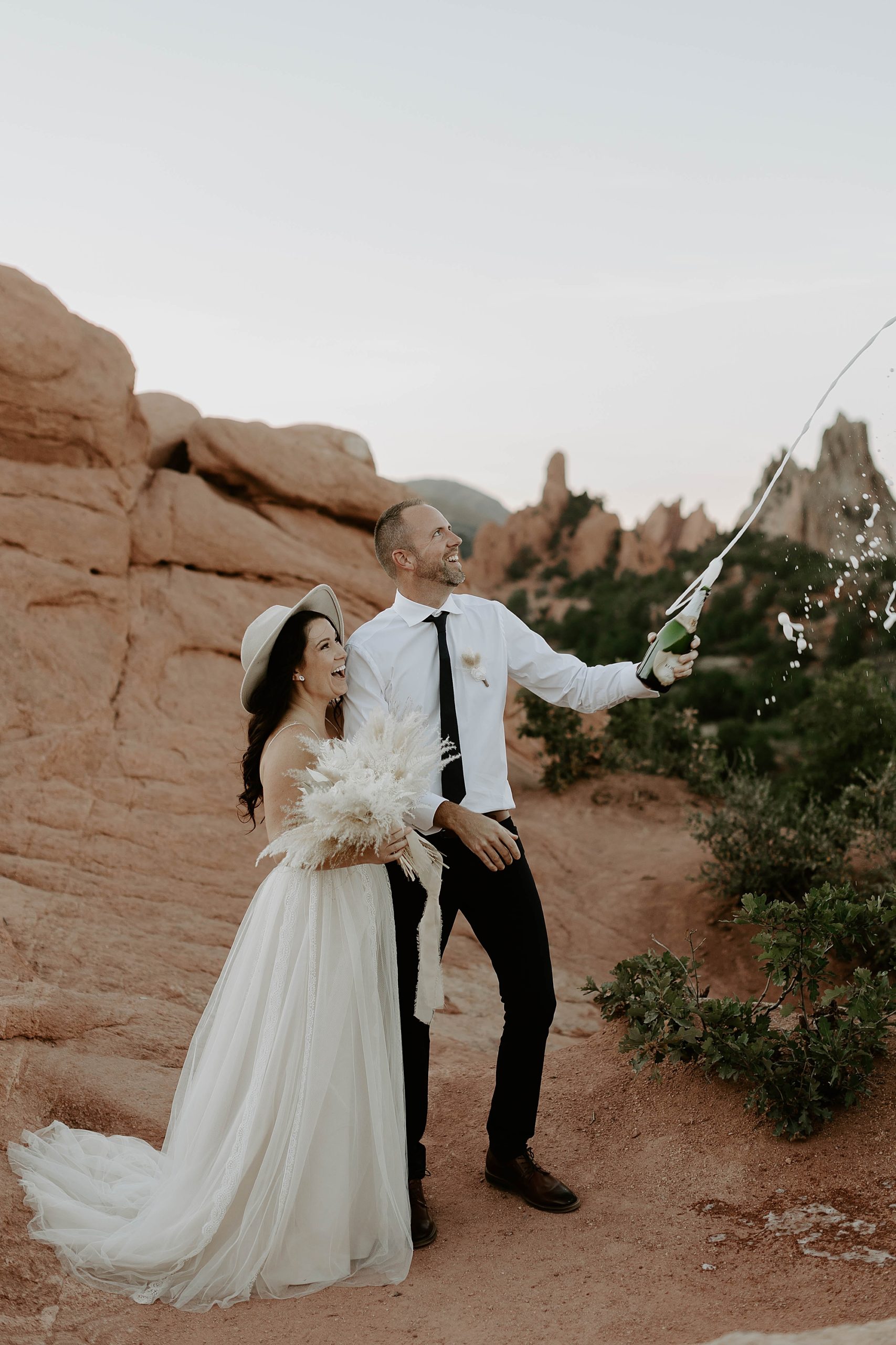Garden of the Gods wedding