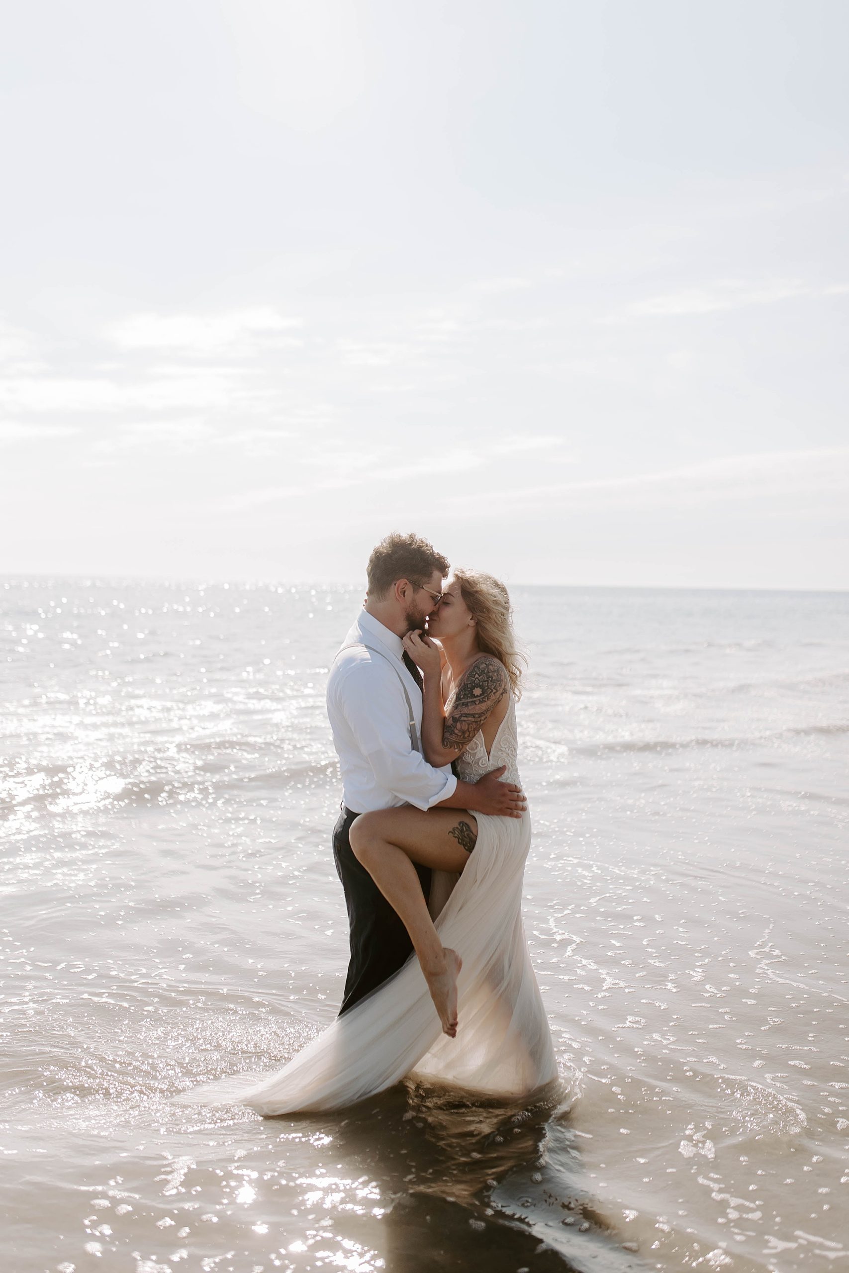 Mariah Treiber wedding photography, North Carolina beach wedding