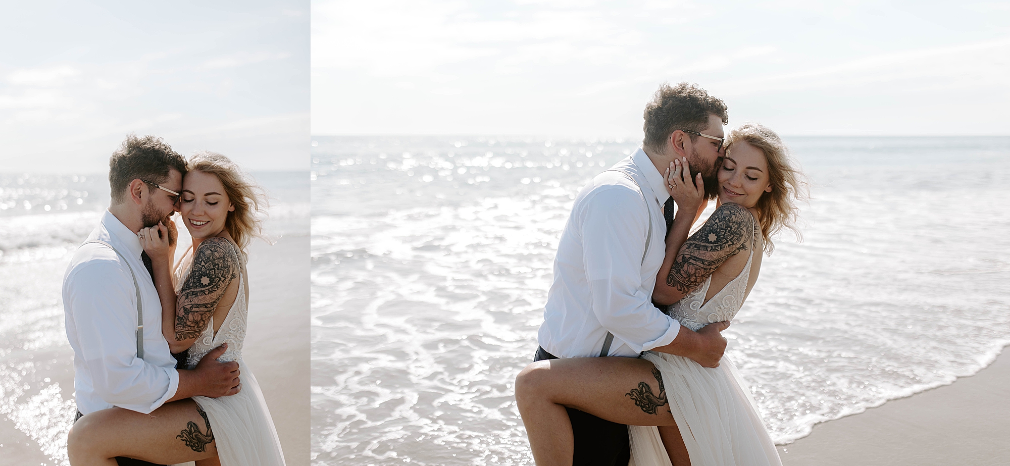 Mariah Treiber wedding photography, North Carolina beach wedding