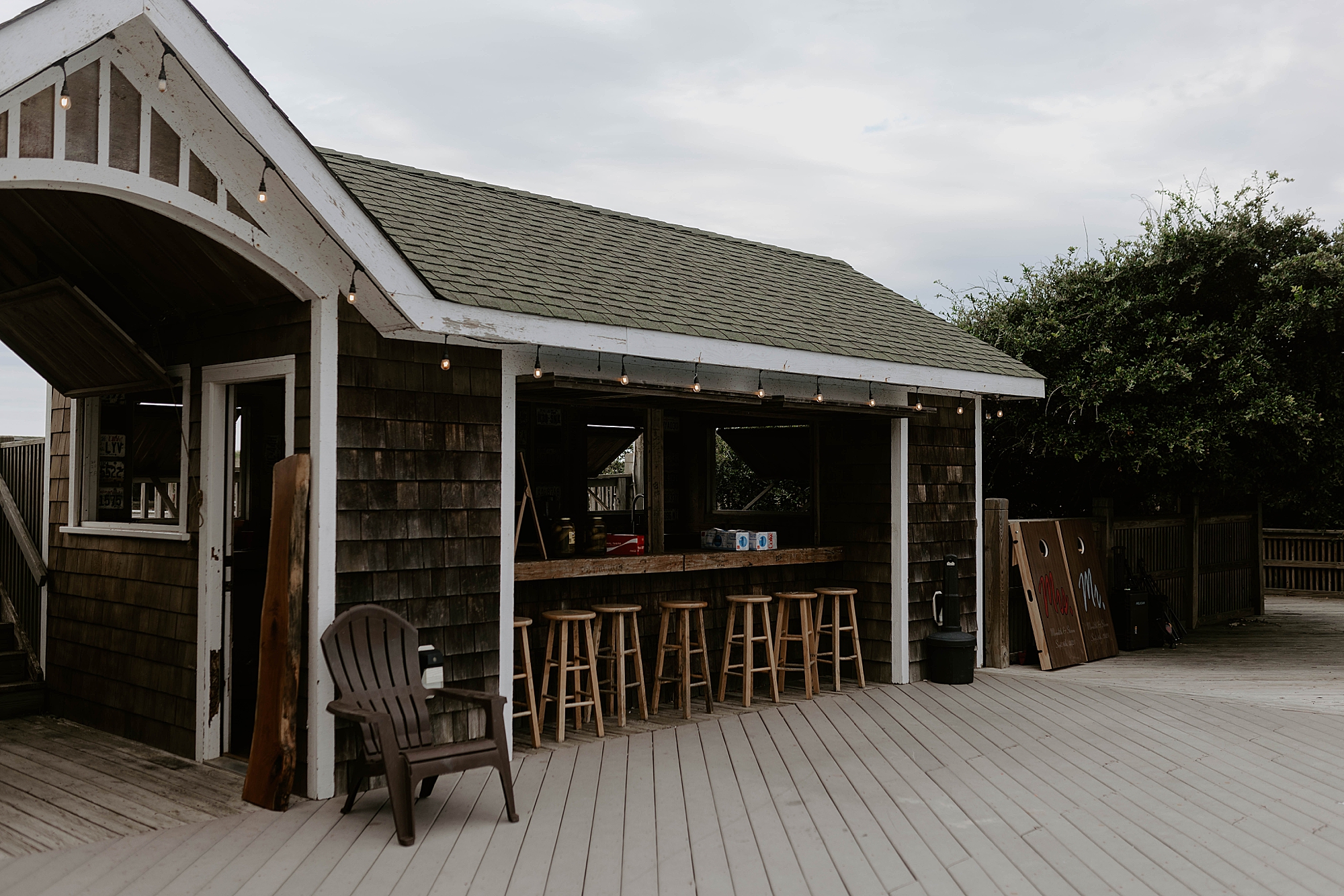 outer banks wedding, oceanfront VRBO, 4X4 beach