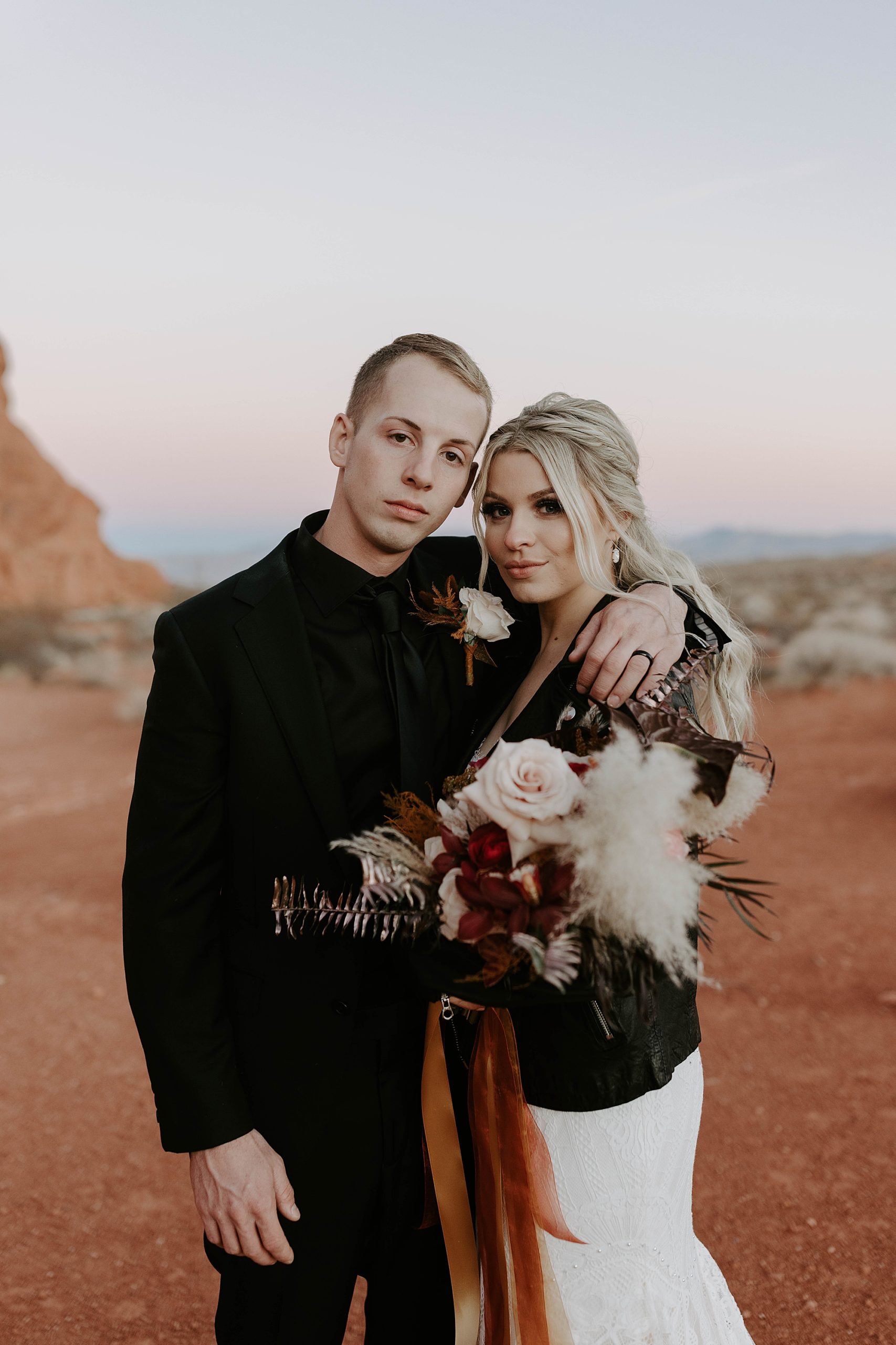 desert wedding; Las Vegas Nevada wedding; bohemian wedding