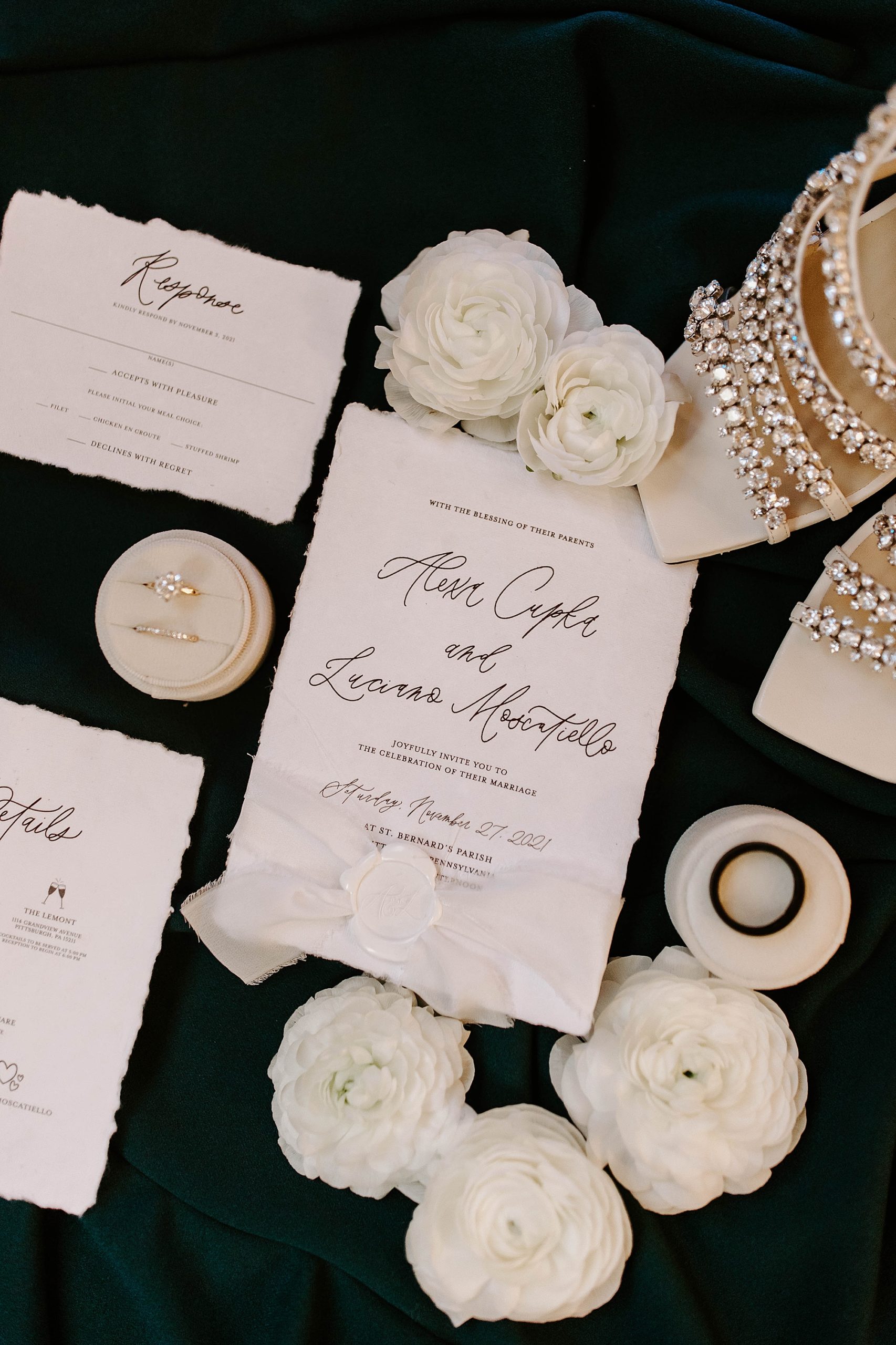 Mariah Treiber Photography; getting ready photos; detail shots; Pittsburgh Wedding photographer