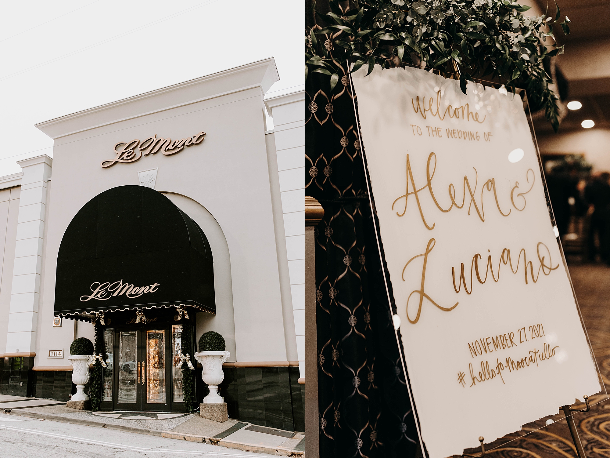 Le Mont Restaurant Pittsburgh; LeMont wedding; Lemont wedding reception; 5-star Pittsburgh restaurant; Mariah Treiber Photography