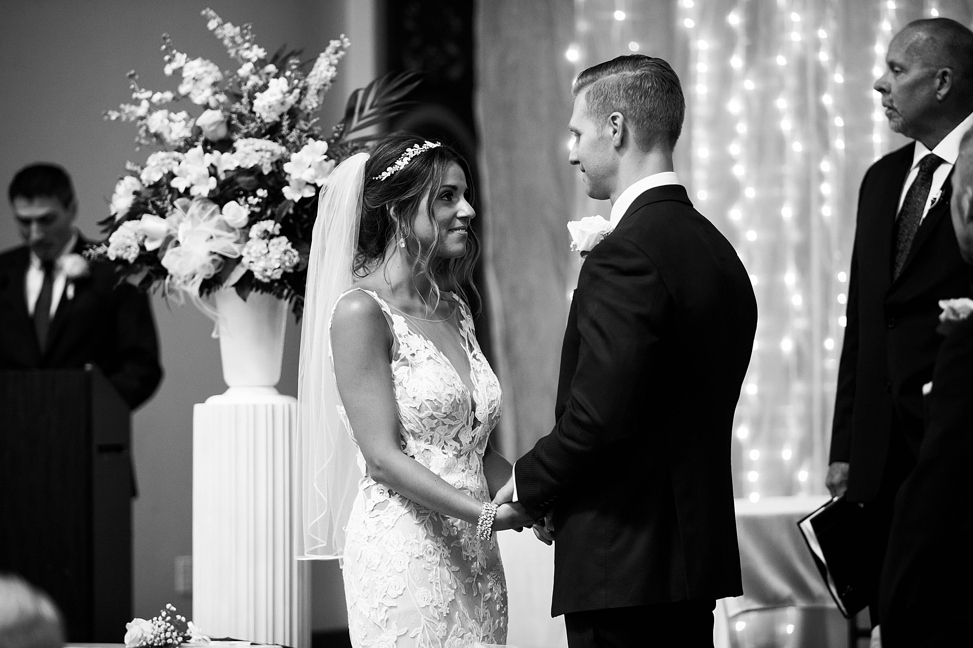 Grand Hall at the Priory wedding venue; Pittsburgh wedding venues; all-inclusive wedding packages; all-inclusive wedding venue