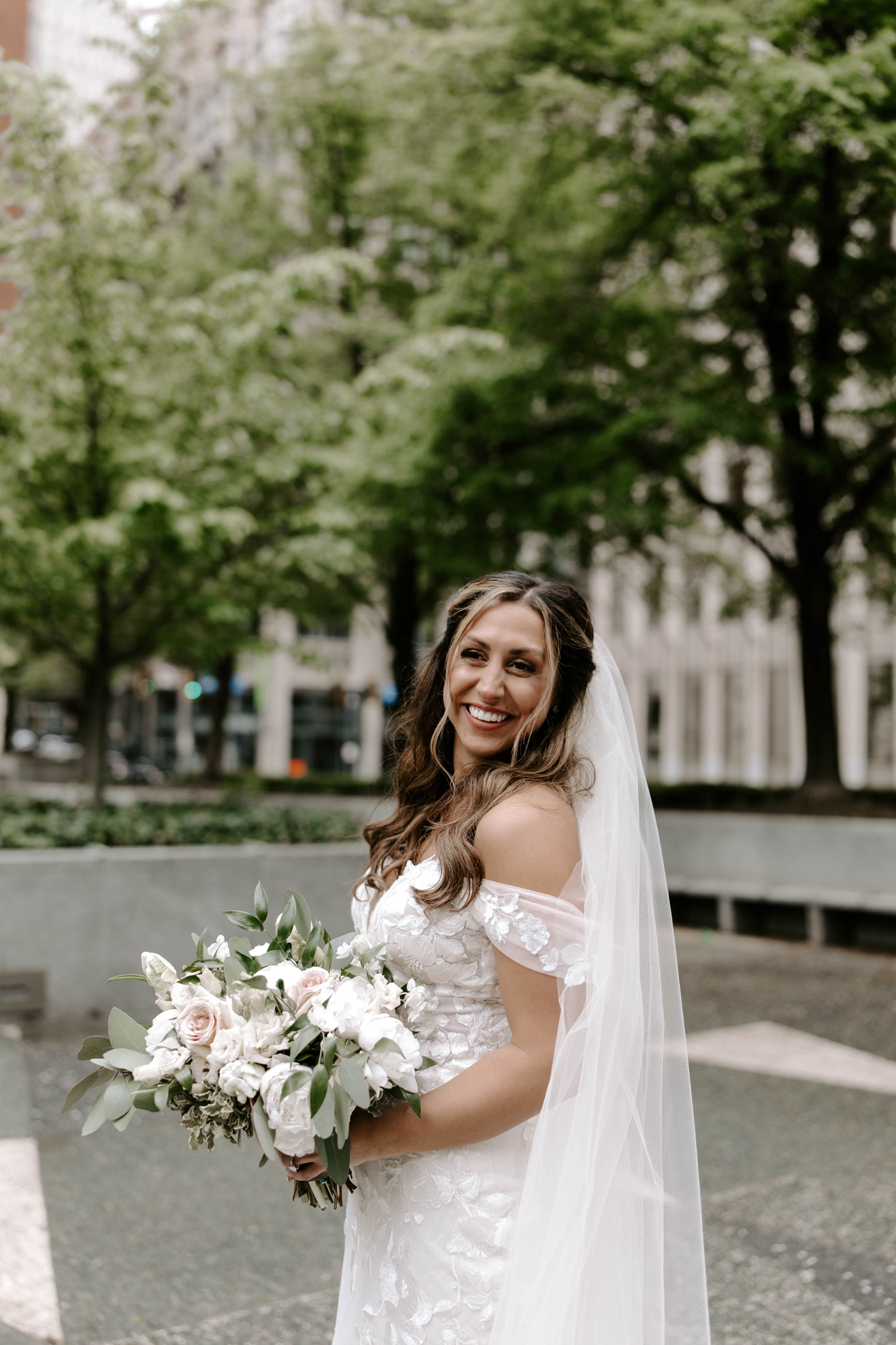Pittsburgh bridal portraits